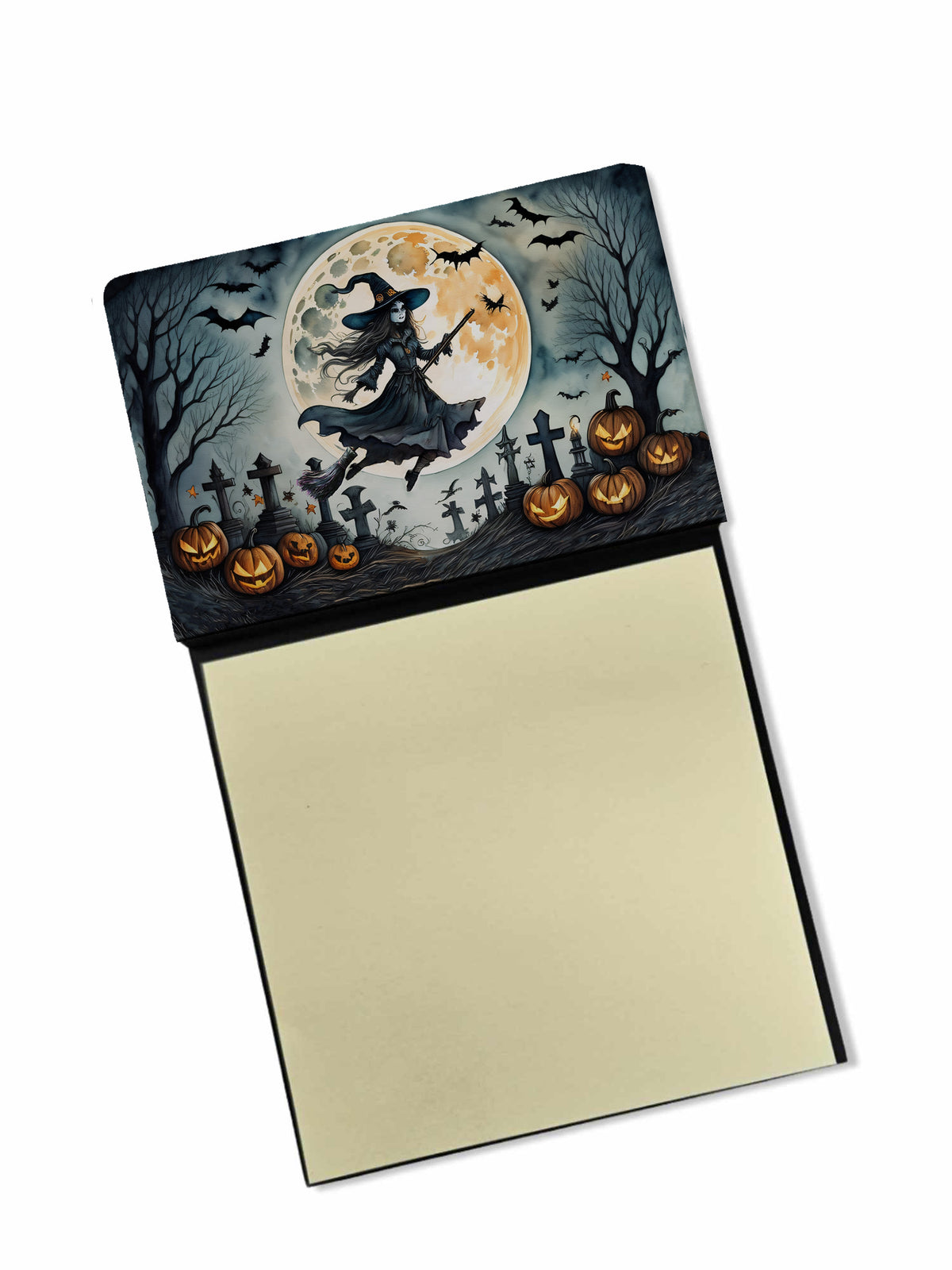 Buy this Flying Witch Spooky Halloween Sticky Note Holder