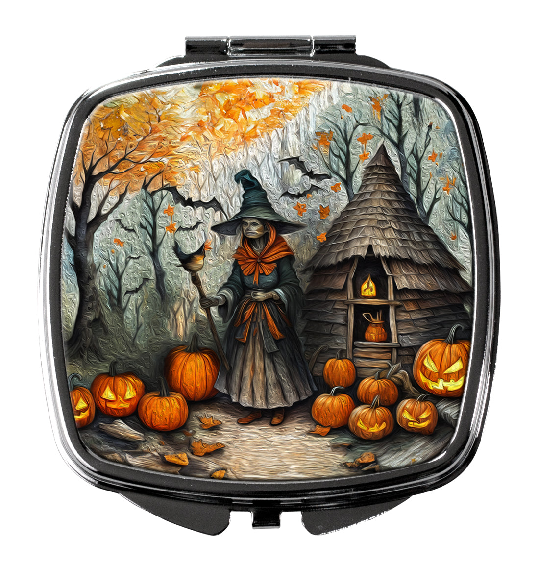 Buy this Slavic Witch Spooky Halloween Compact Mirror
