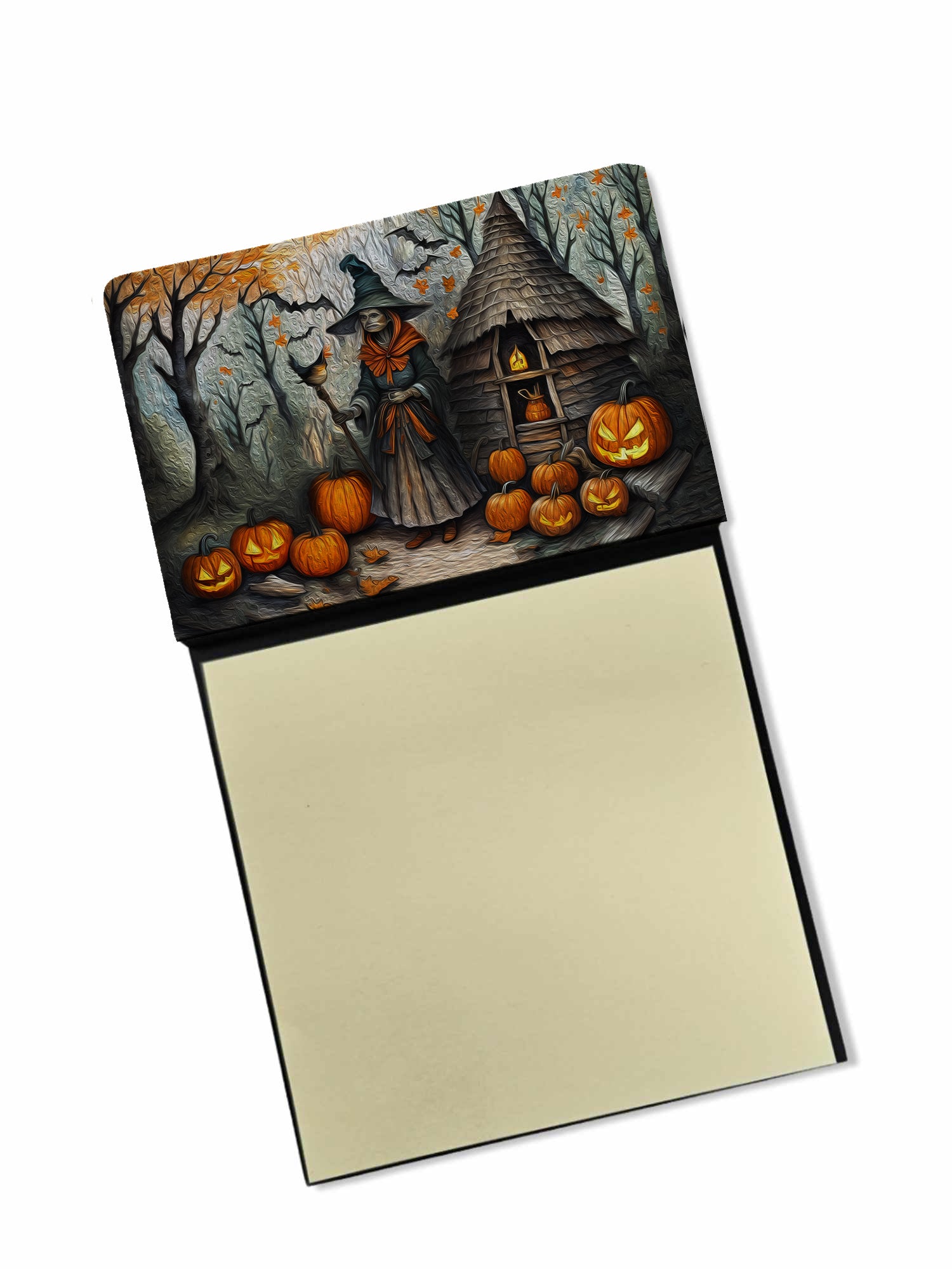 Buy this Slavic Witch Spooky Halloween Sticky Note Holder