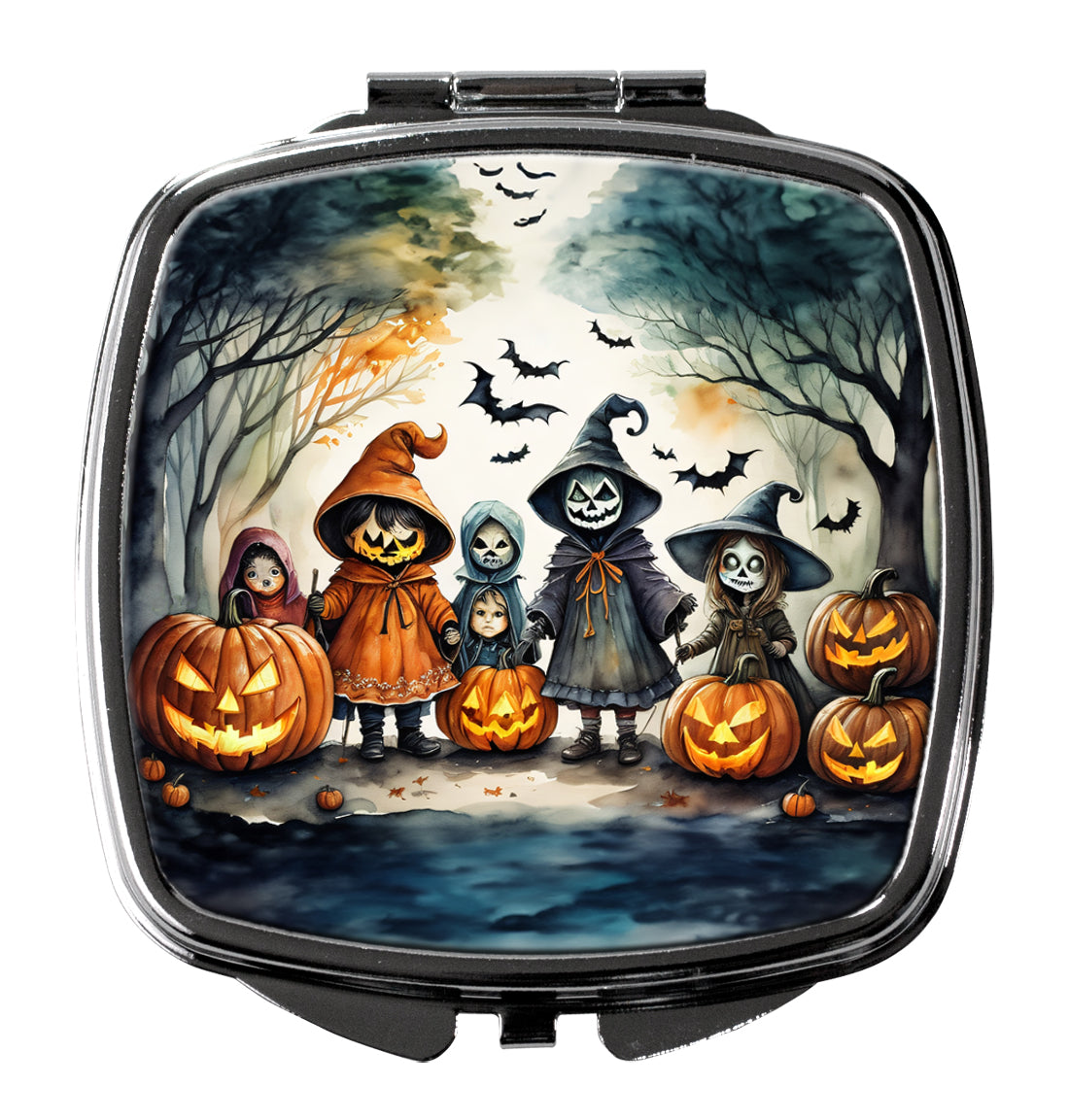 Buy this Trick or Treaters Spooky Halloween Compact Mirror