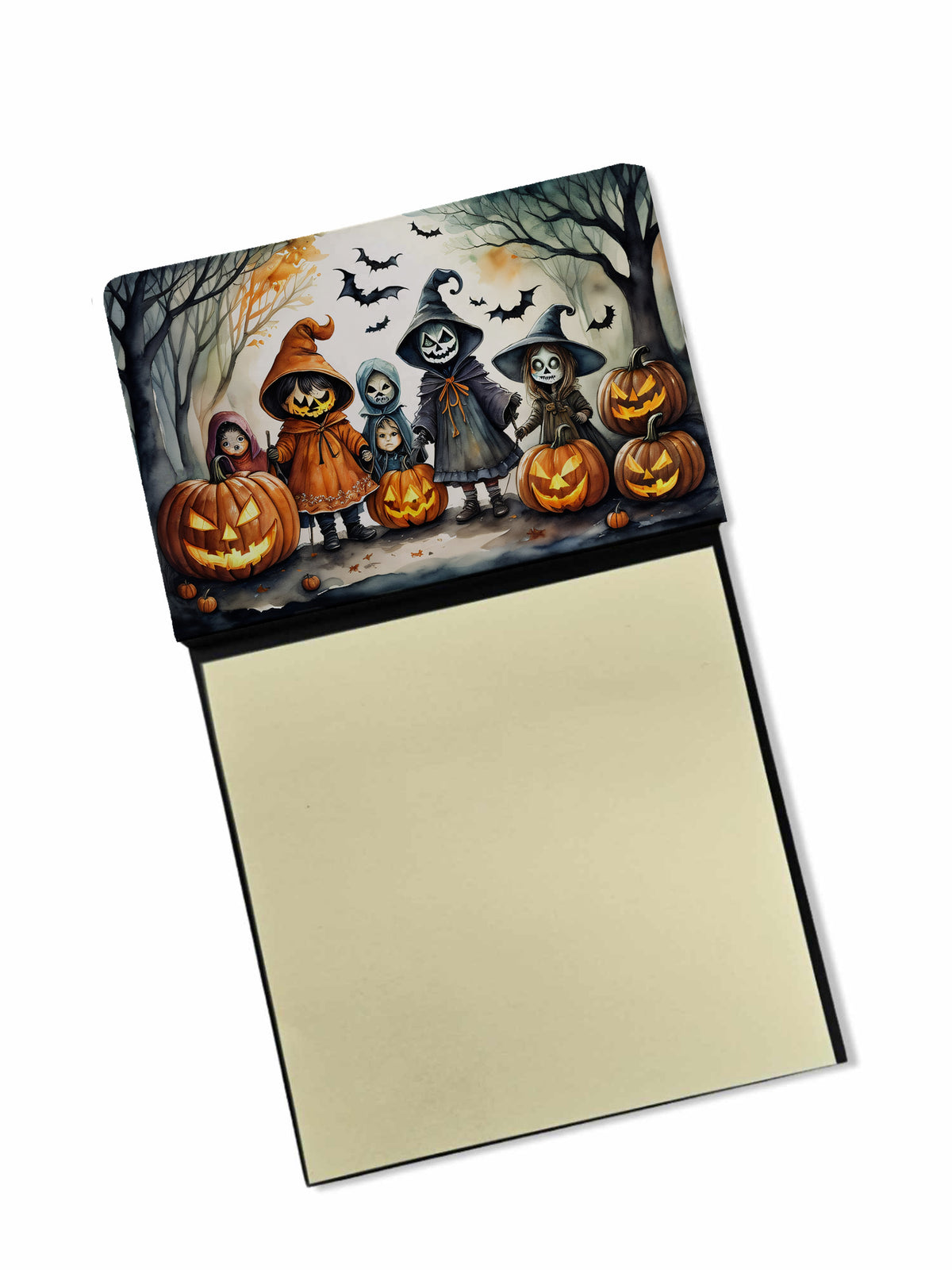 Buy this Trick or Treaters Spooky Halloween Sticky Note Holder