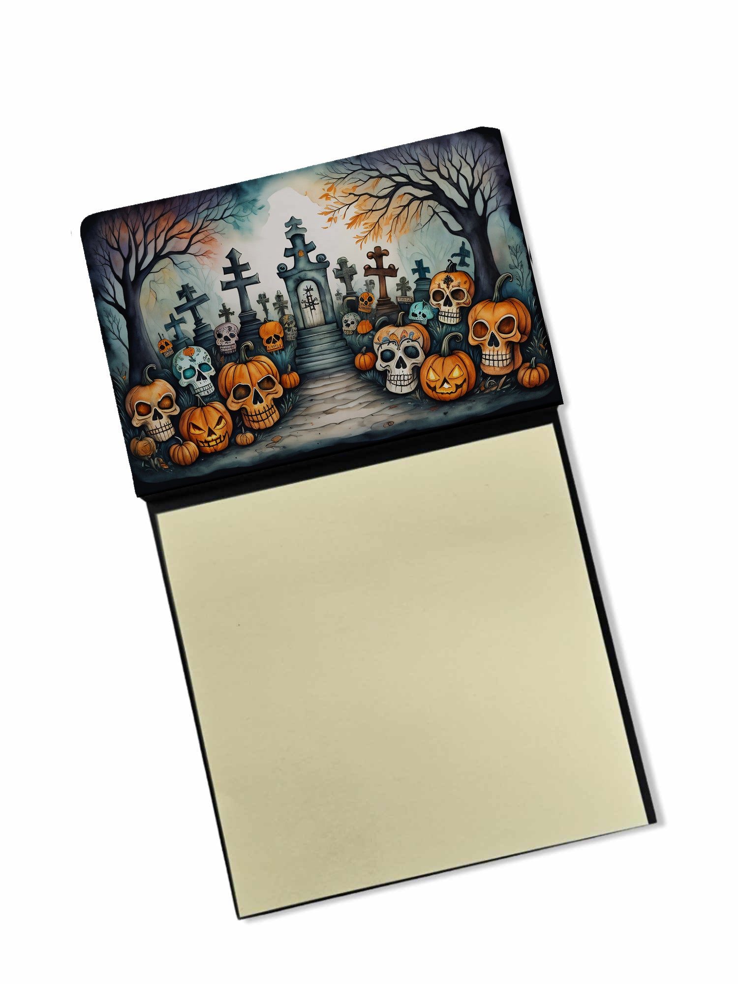 Buy this Calaveras Sugar Skulls Spooky Halloween Sticky Note Holder