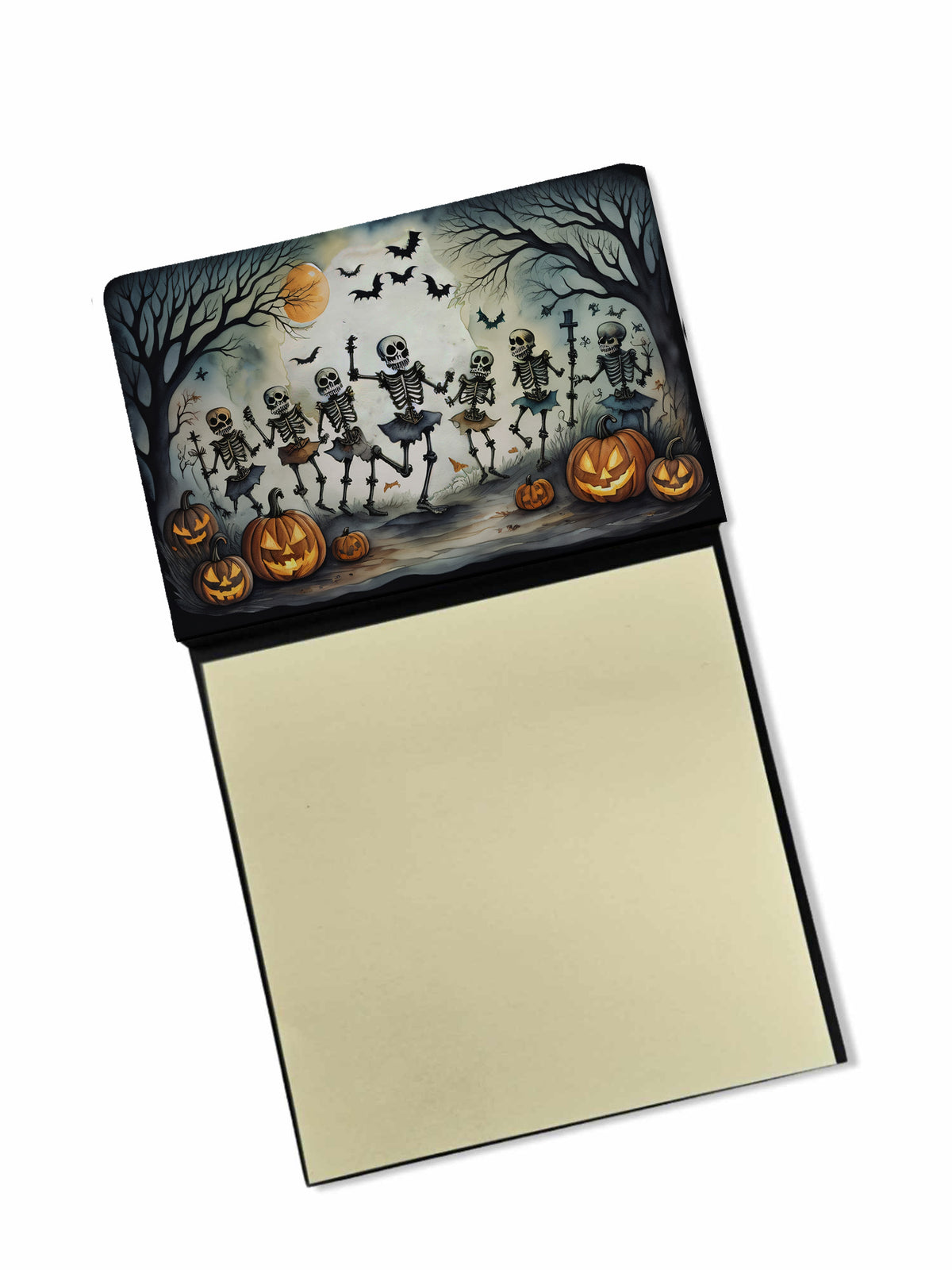 Buy this Dancing Skeletons Spooky Halloween Sticky Note Holder