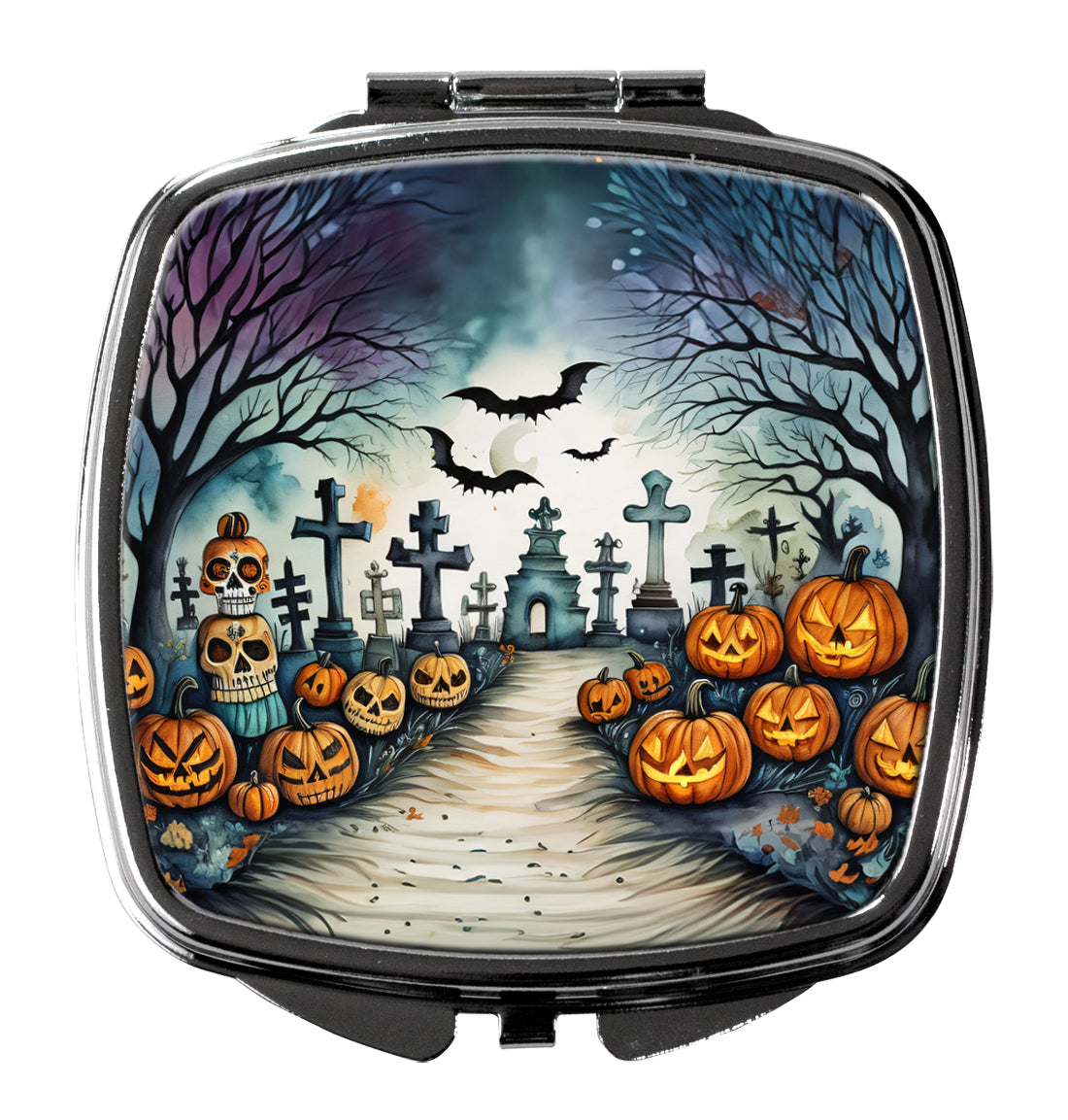 Buy this Day of the Dead Spooky Halloween Compact Mirror