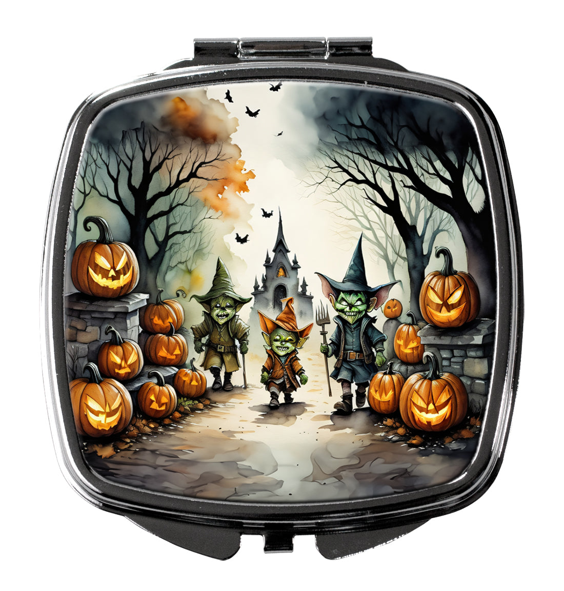 Buy this Goblins Spooky Halloween Compact Mirror