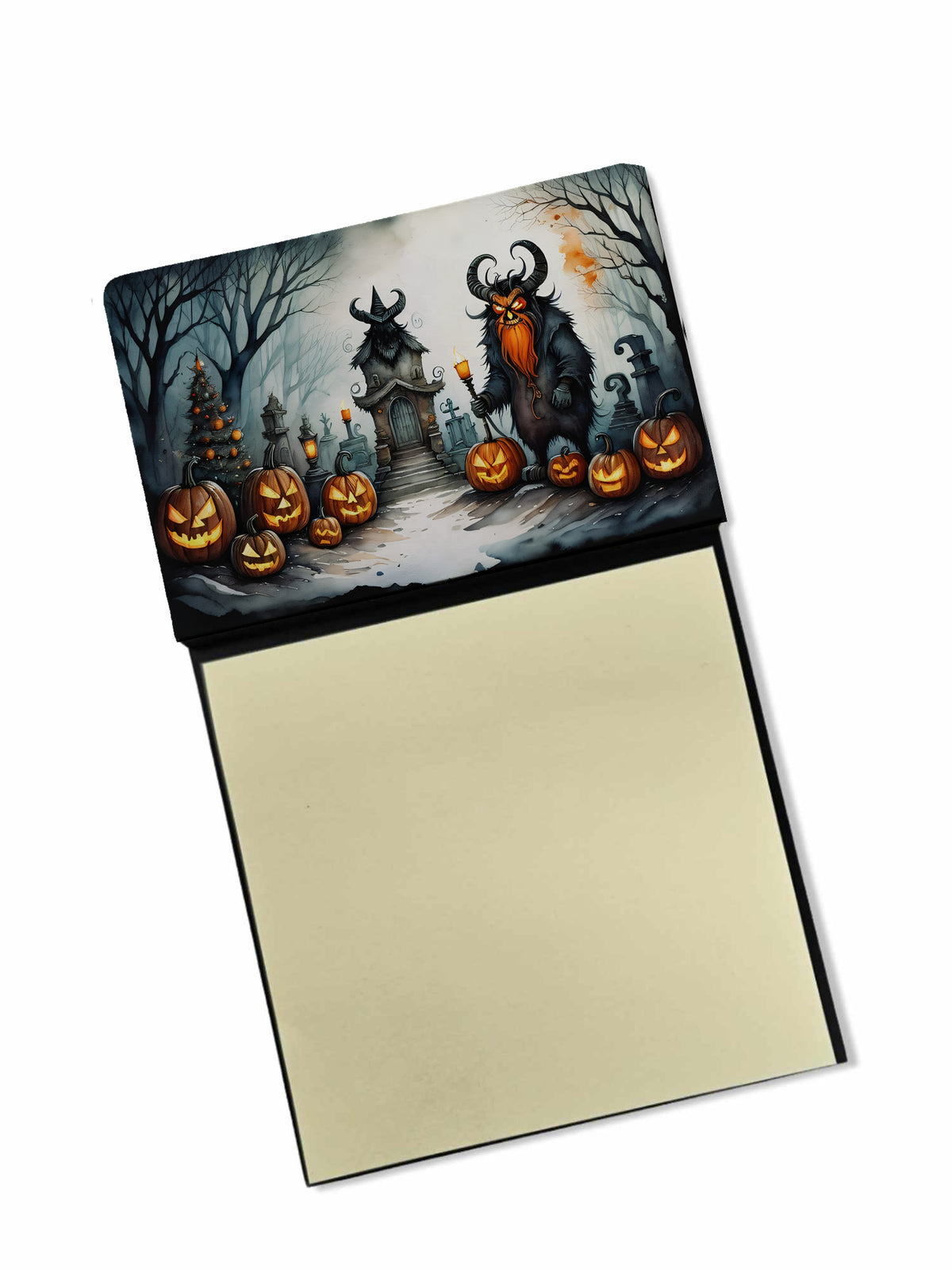 Buy this Krampus The Christmas Demon Spooky Halloween Sticky Note Holder