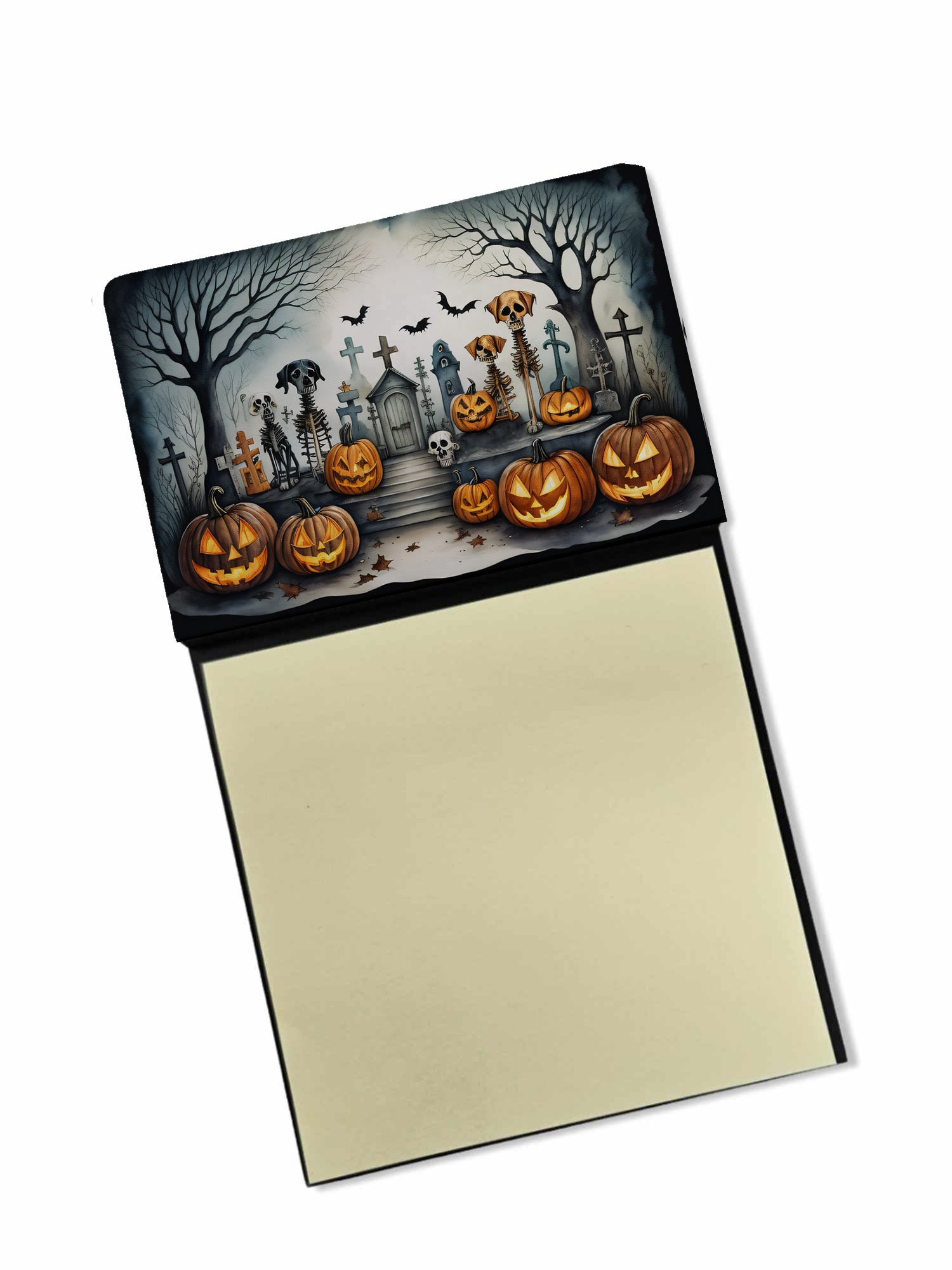 Buy this Pet Cemetery Spooky Halloween Sticky Note Holder