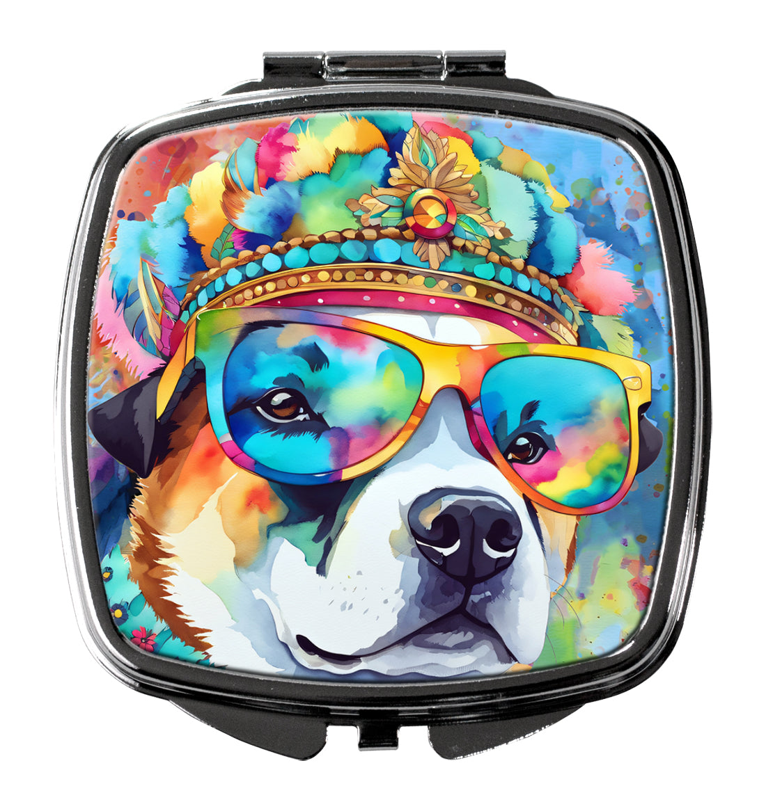 Buy this Akita Hippie Dawg Compact Mirror