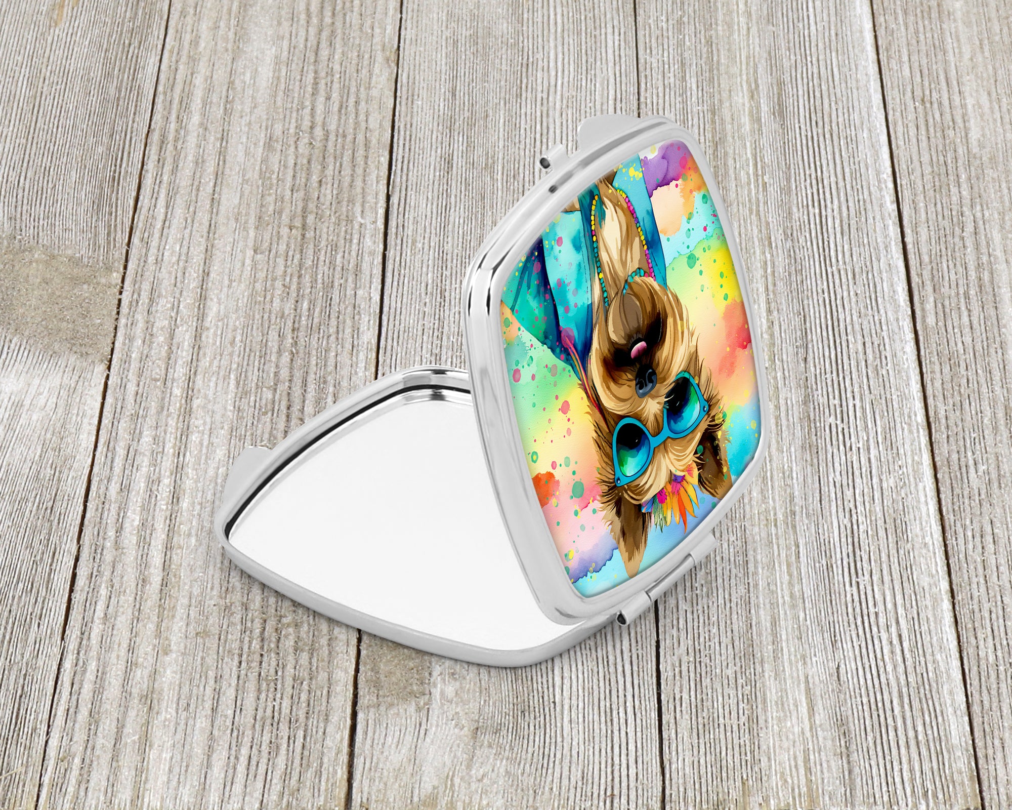 Buy this Cairn Terrier Hippie Dawg Compact Mirror