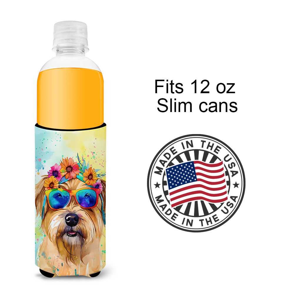 Cairn Terrier Hippie Dawg Hugger for Ultra Slim Cans