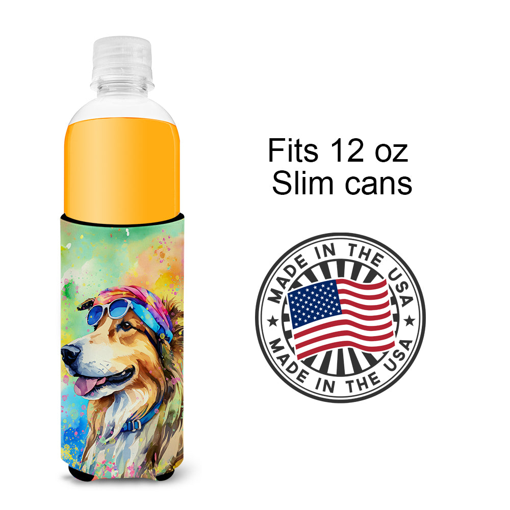 Collie Hippie Dawg Hugger for Ultra Slim Cans