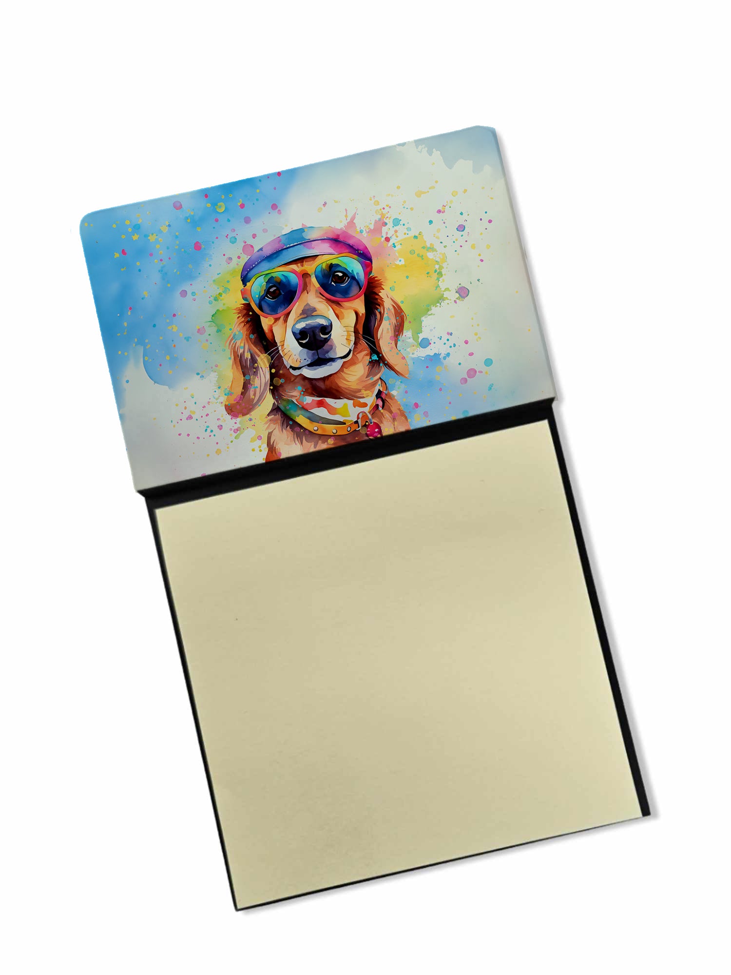 Buy this Dachshund Hippie Dawg Sticky Note Holder