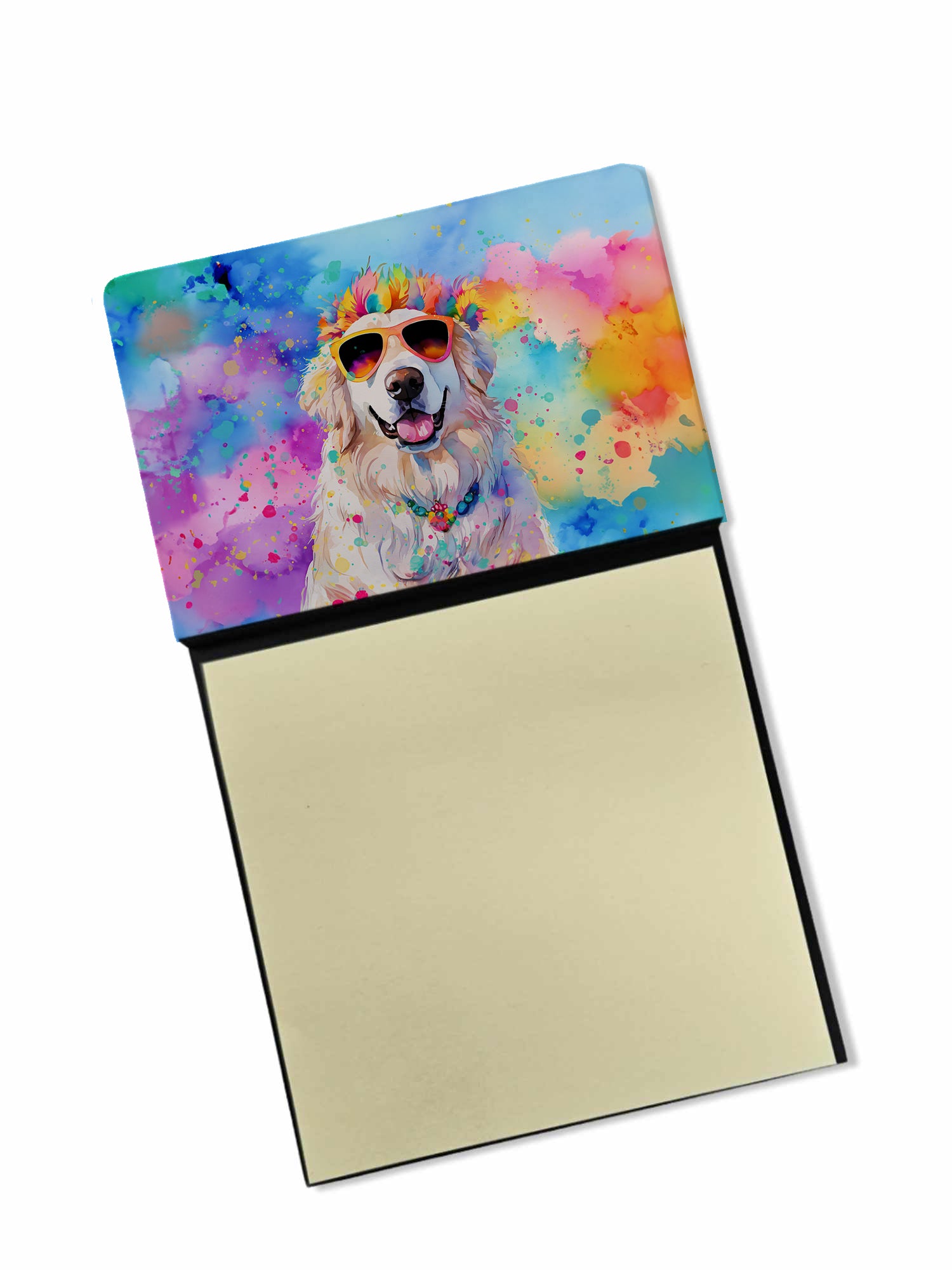 Buy this Great Pyrenees Hippie Dawg Sticky Note Holder