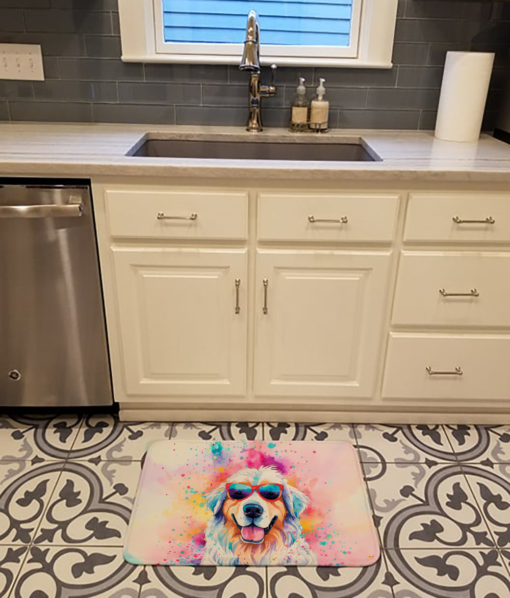 Buy this Great Pyrenees Hippie Dawg Memory Foam Kitchen Mat