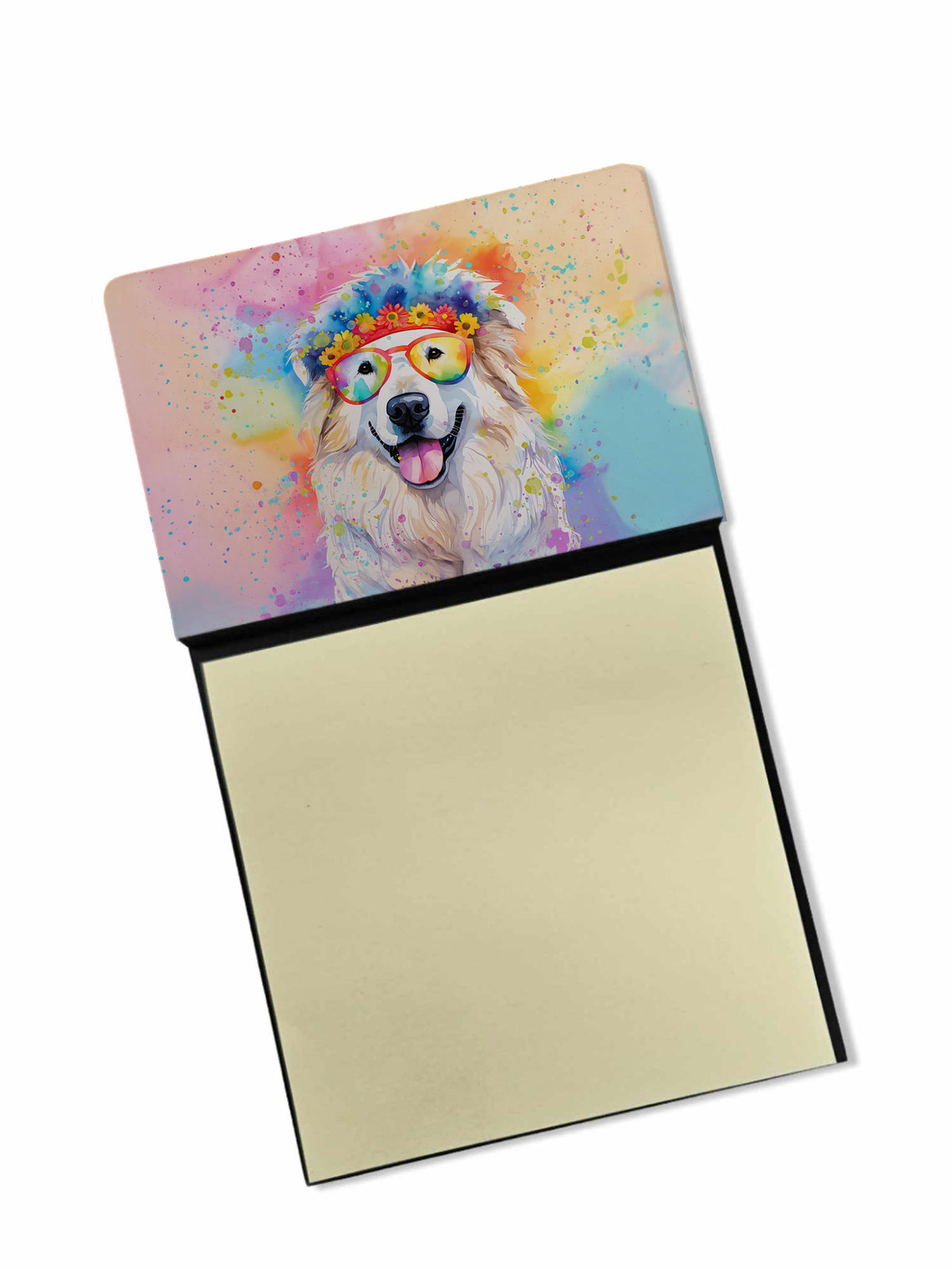 Buy this Great Pyrenees Hippie Dawg Sticky Note Holder