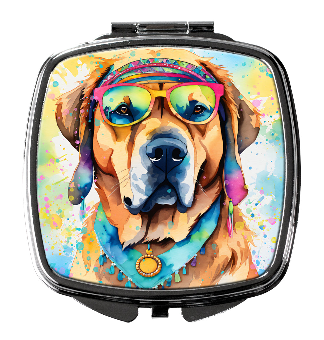 Buy this Mastiff Hippie Dawg Compact Mirror