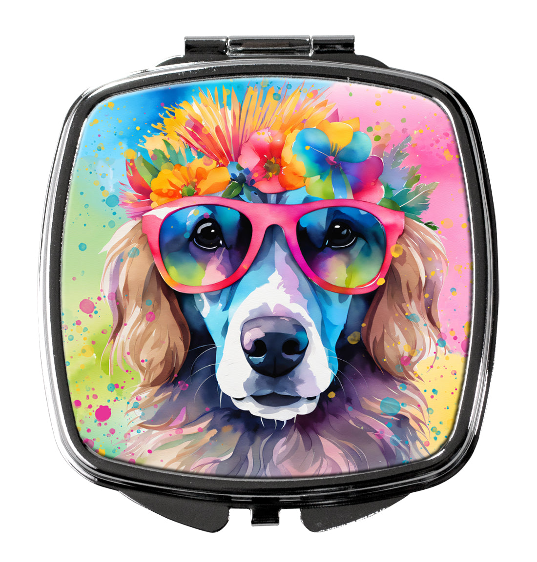 Buy this Poodle Hippie Dawg Compact Mirror