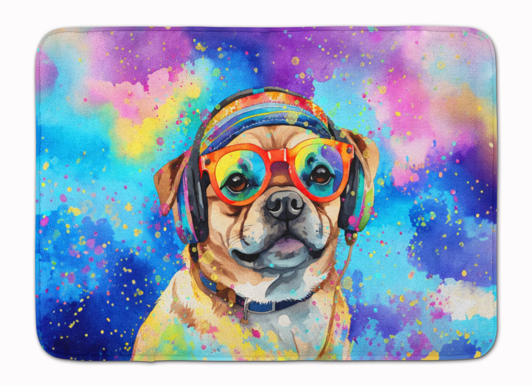 Buy this Pug Hippie Dawg Memory Foam Kitchen Mat