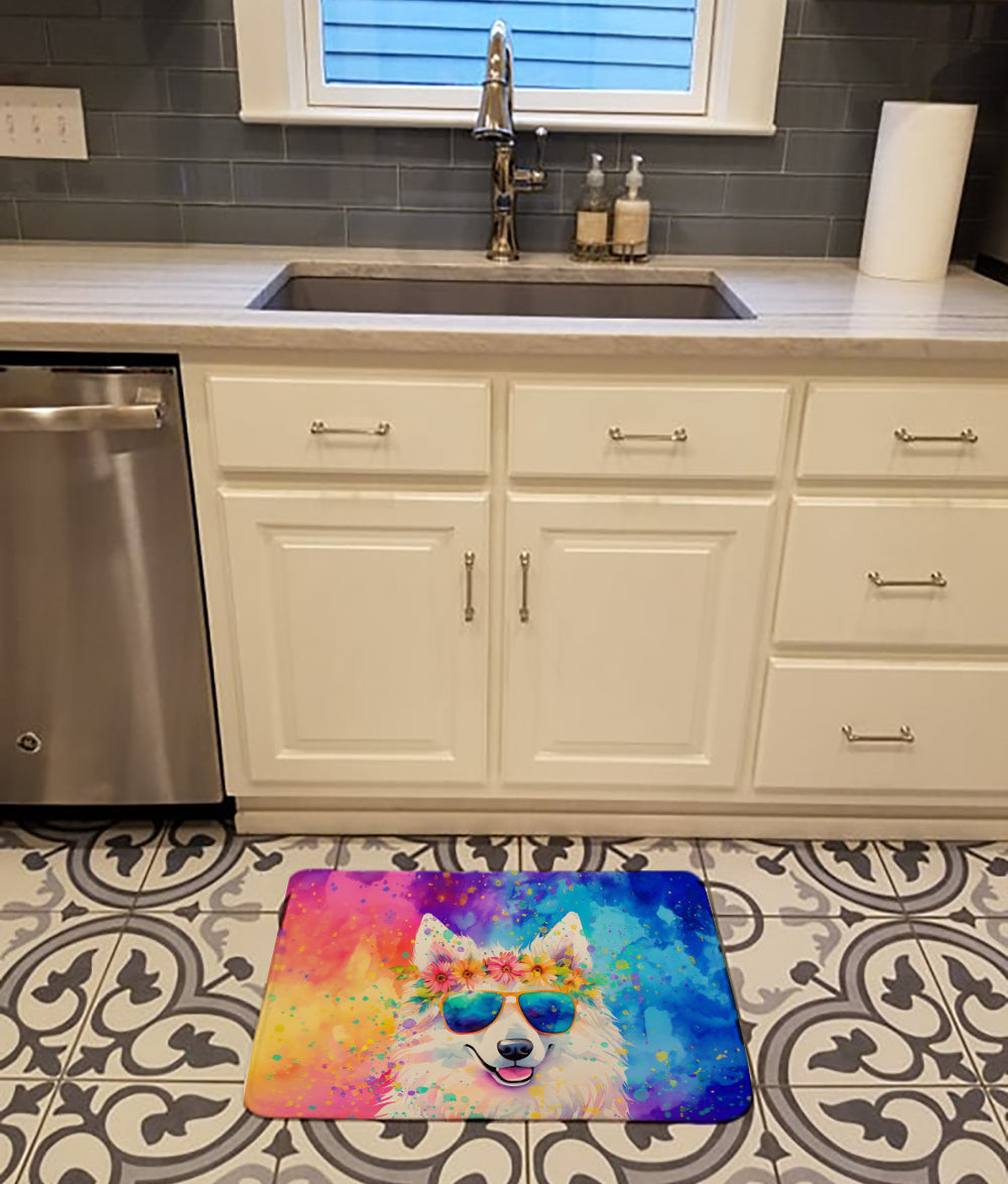 Buy this Samoyed Hippie Dawg Memory Foam Kitchen Mat