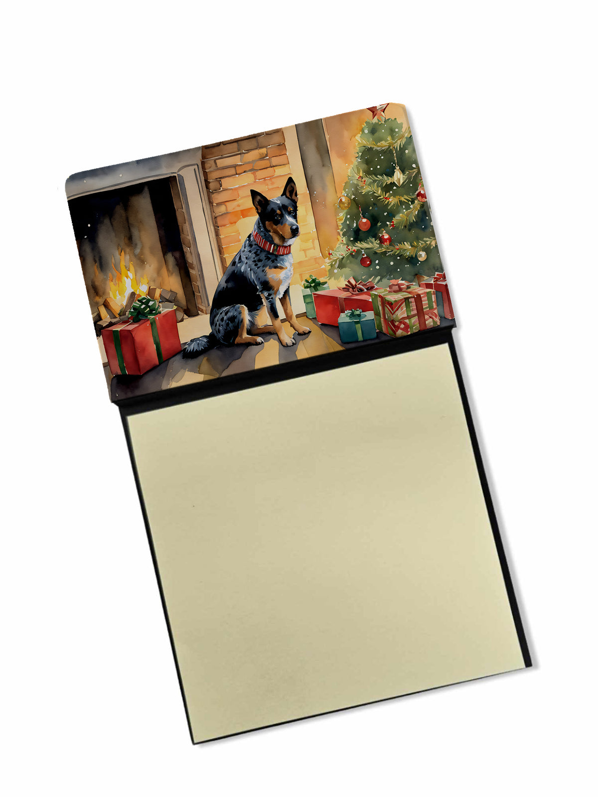 Buy this Australian Cattle Dog Cozy Christmas Sticky Note Holder