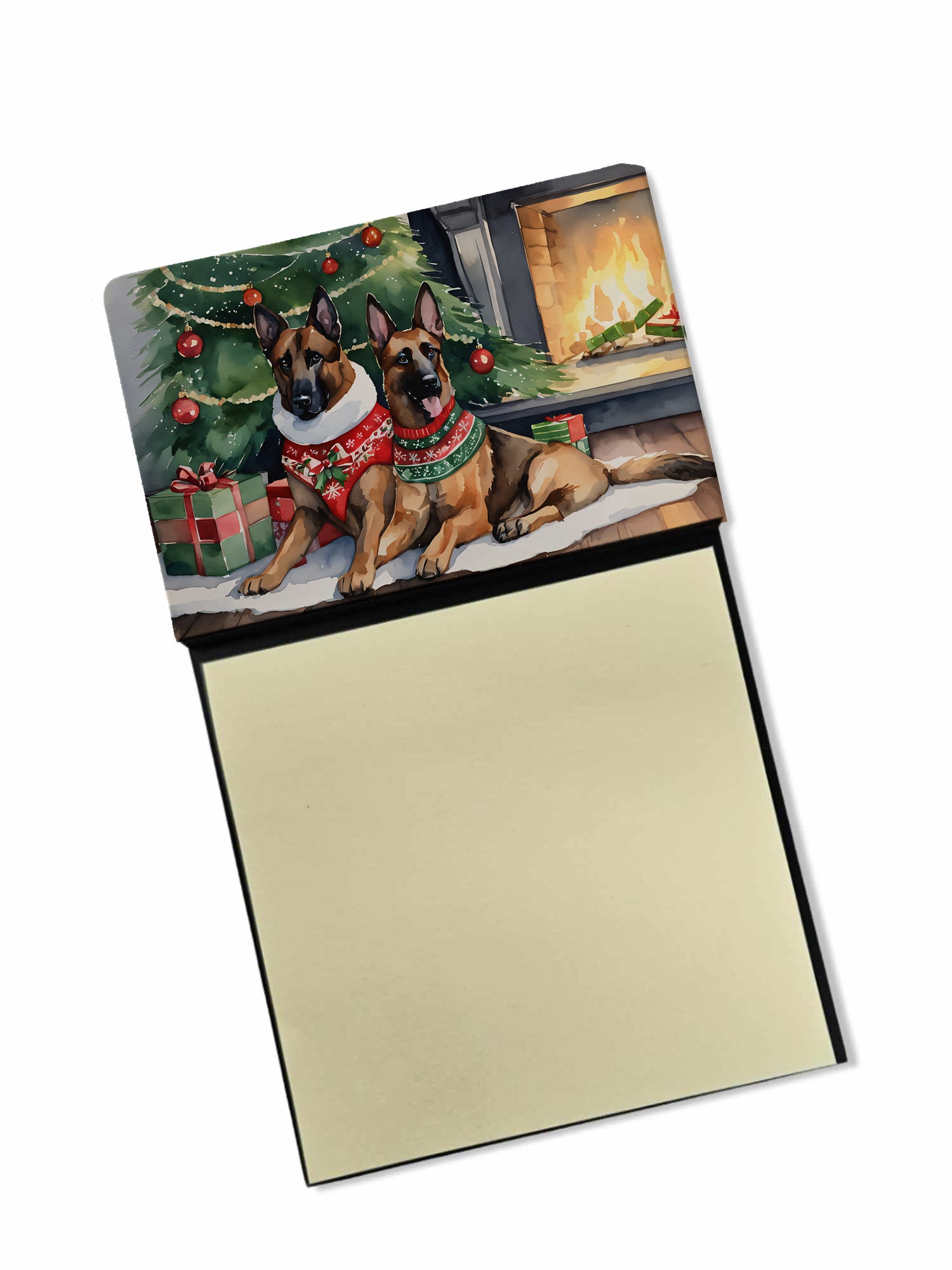 Buy this Belgian Malinois Cozy Christmas Sticky Note Holder