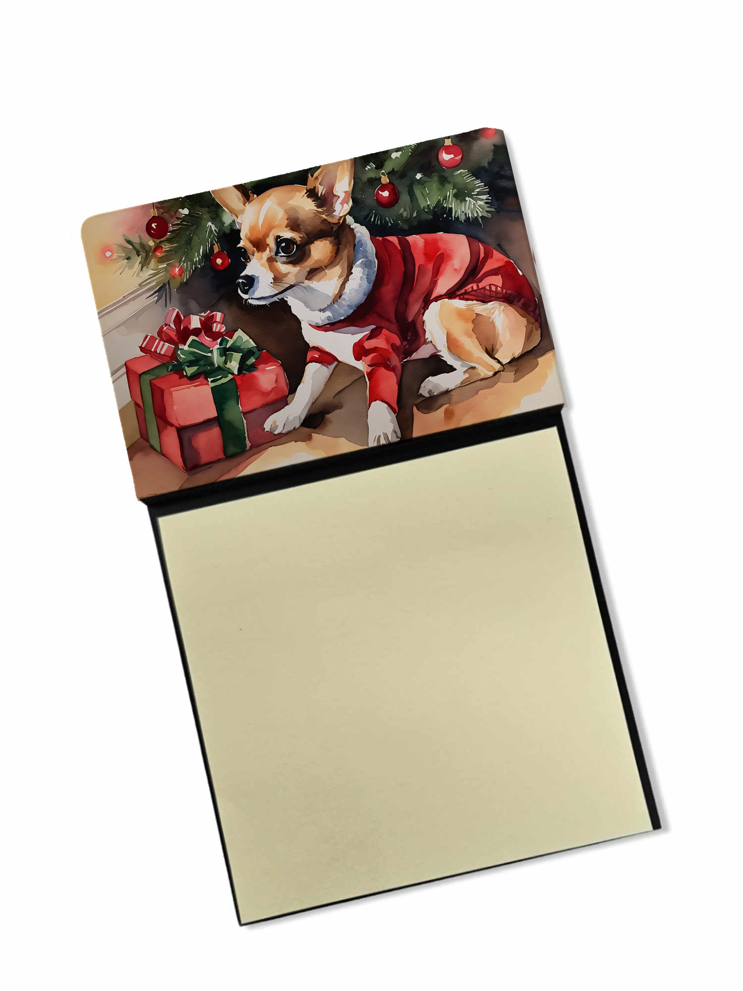 Buy this Chihuahua Cozy Christmas Sticky Note Holder