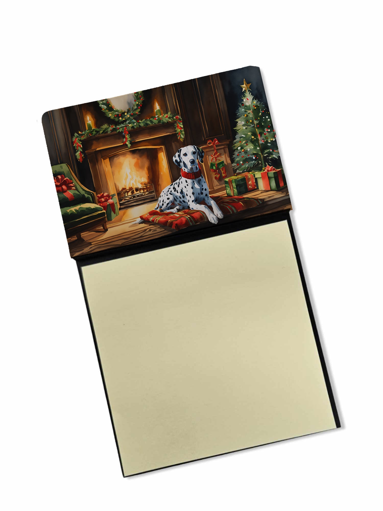 Buy this Dalmatian Cozy Christmas Sticky Note Holder