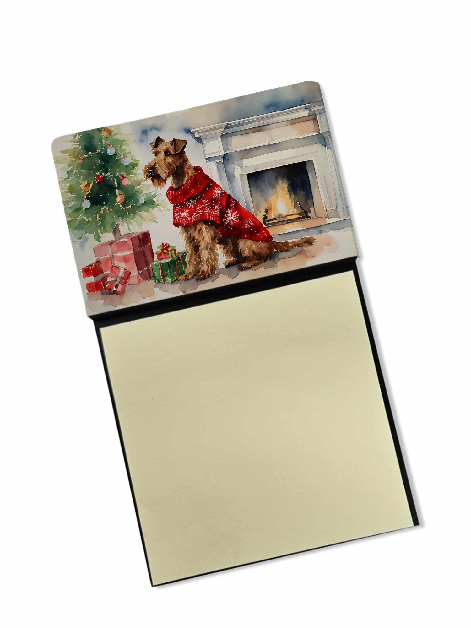 Buy this Irish Terrier Cozy Christmas Sticky Note Holder