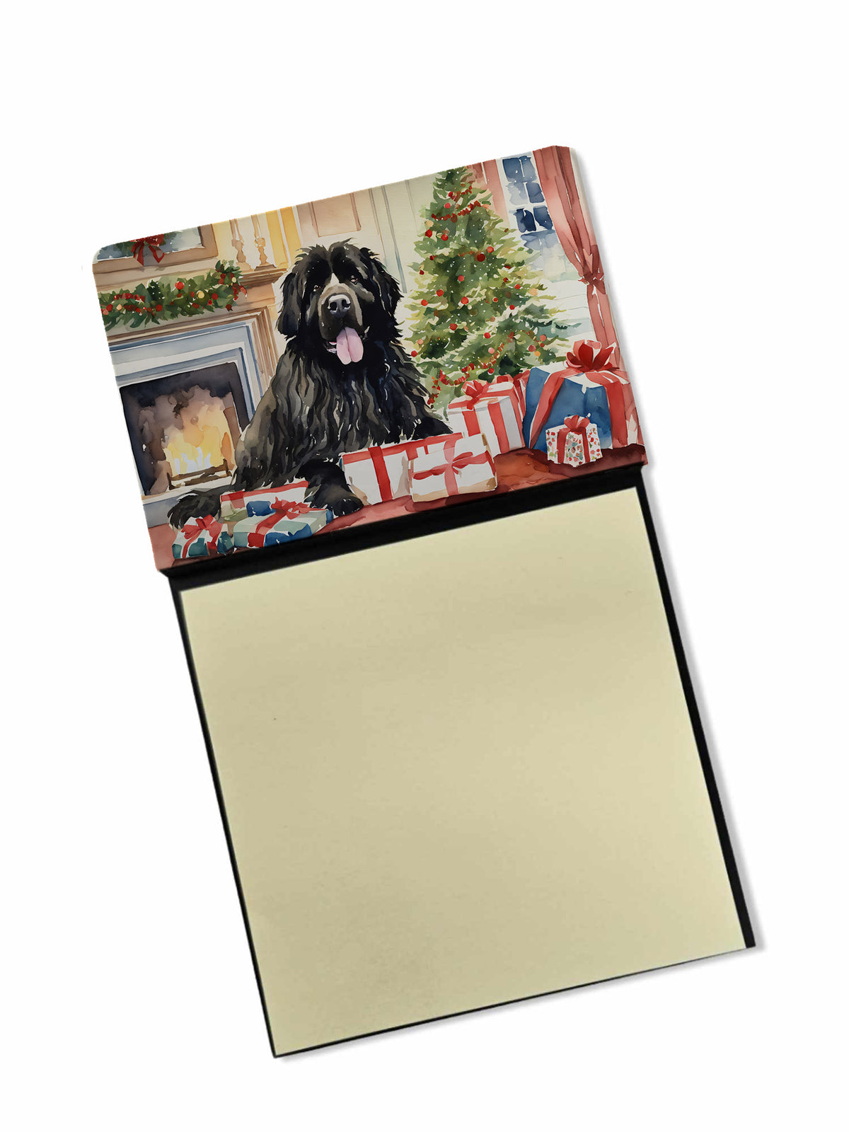 Buy this Newfoundland Cozy Christmas Sticky Note Holder