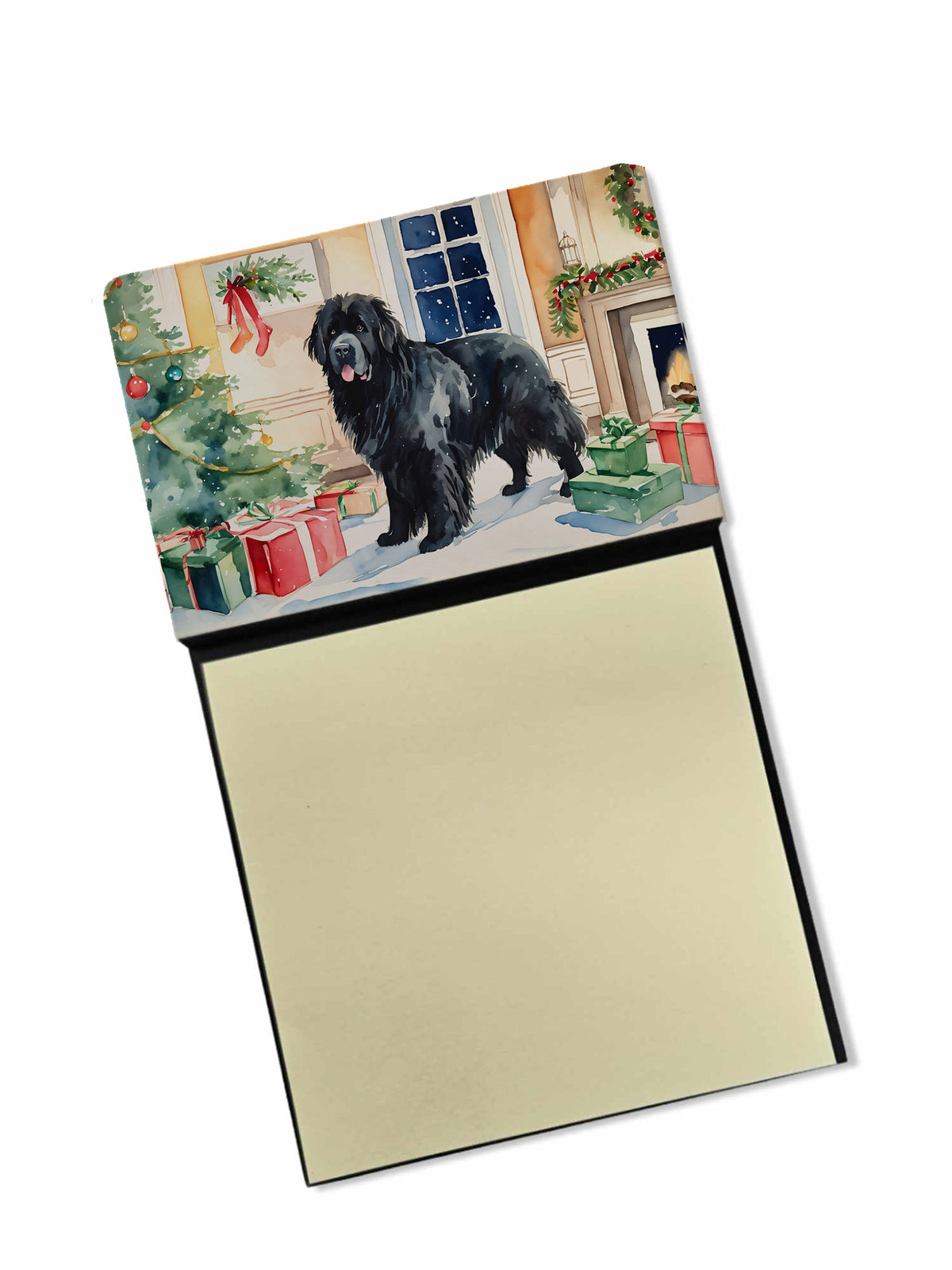 Buy this Newfoundland Cozy Christmas Sticky Note Holder