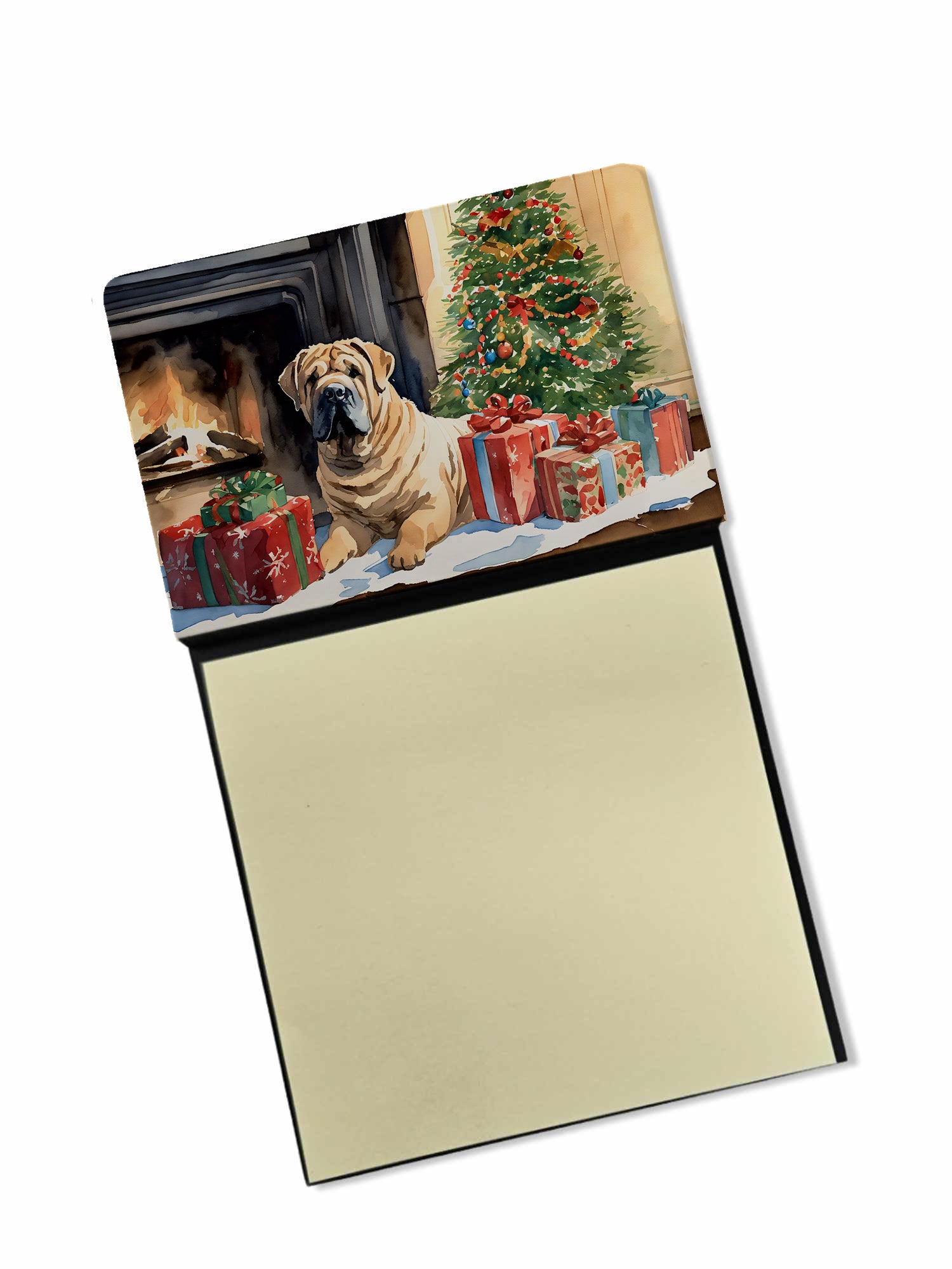 Buy this Shar Pei Cozy Christmas Sticky Note Holder