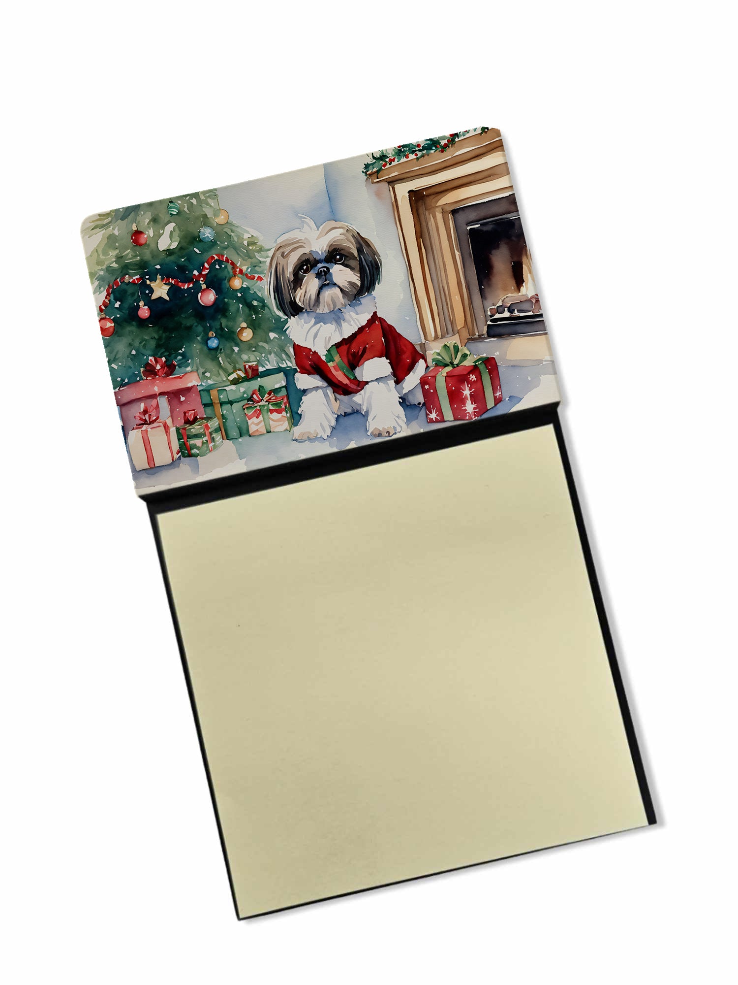 Buy this Shih Tzu Cozy Christmas Sticky Note Holder