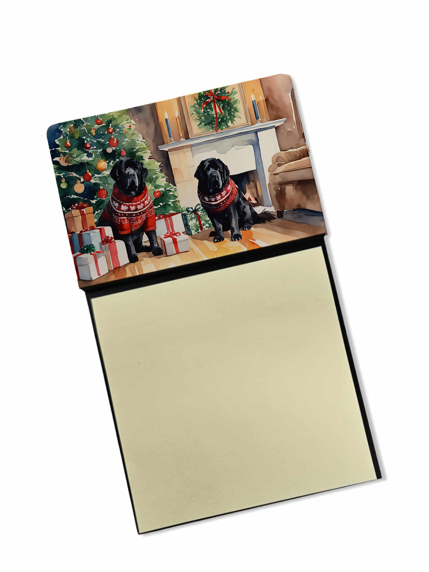 Buy this Tibetan Mastiff Cozy Christmas Sticky Note Holder