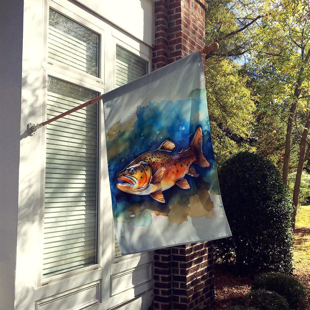 Brown Trout House Flag