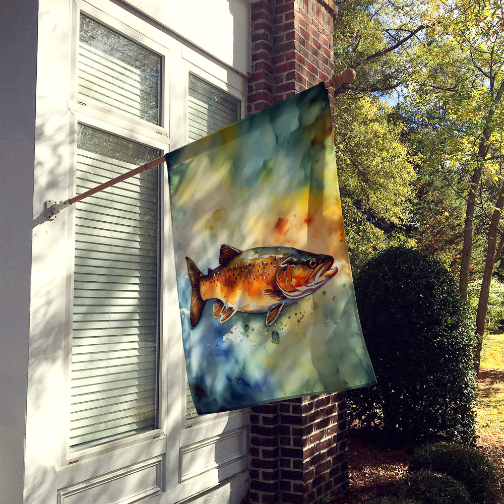 Brown Trout House Flag