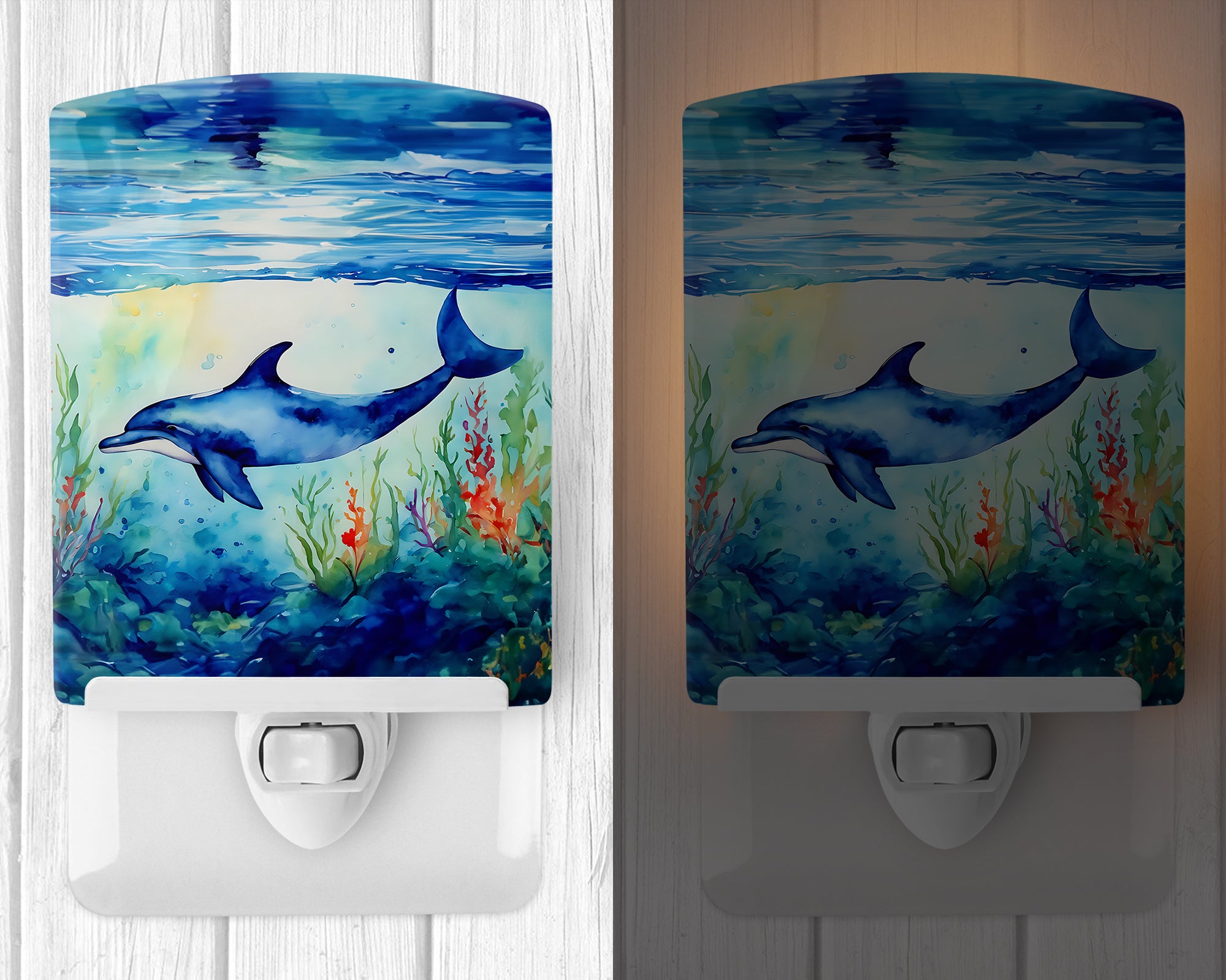 Buy this Dolphin Ceramic Night Light