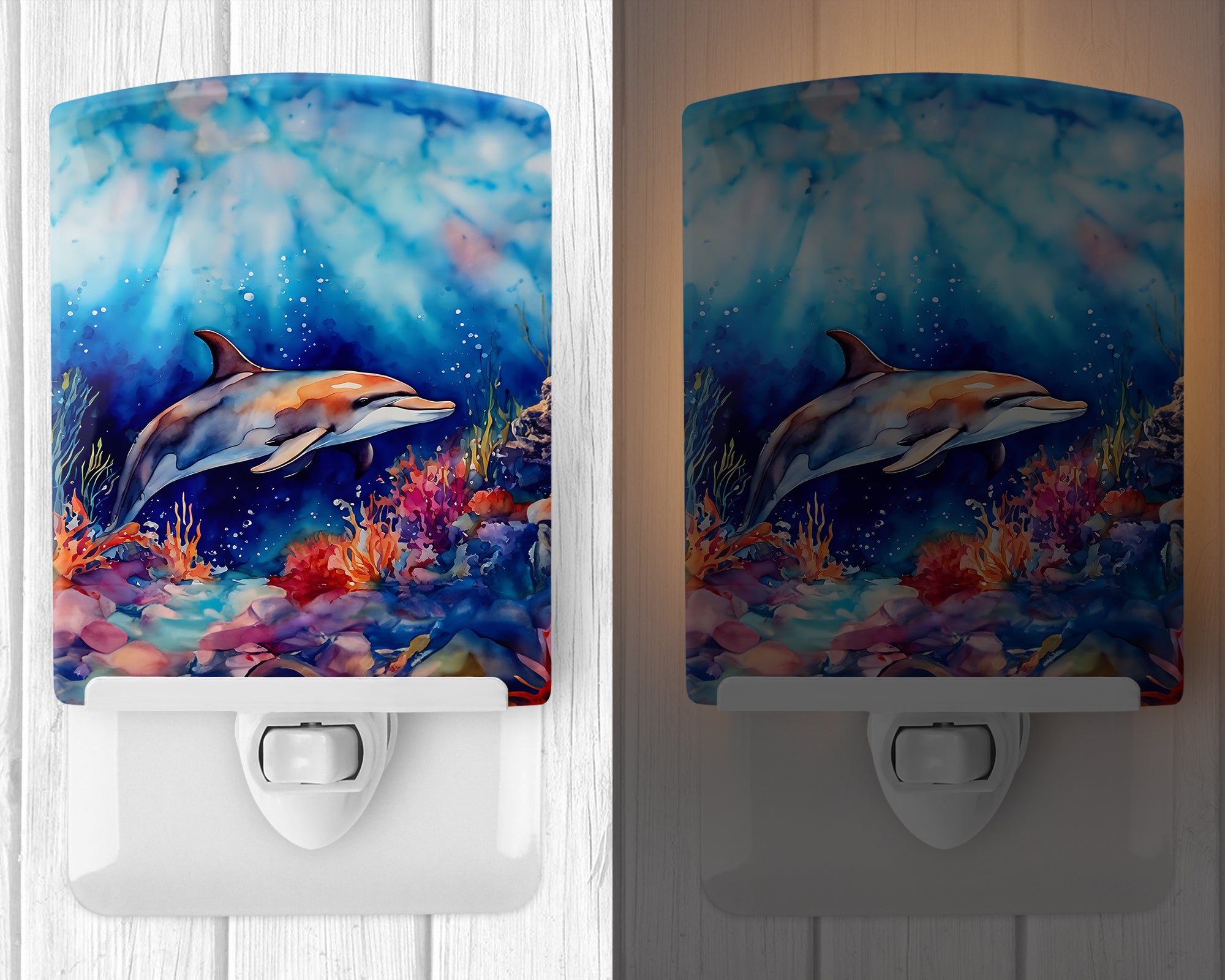 Buy this Dolphin Ceramic Night Light