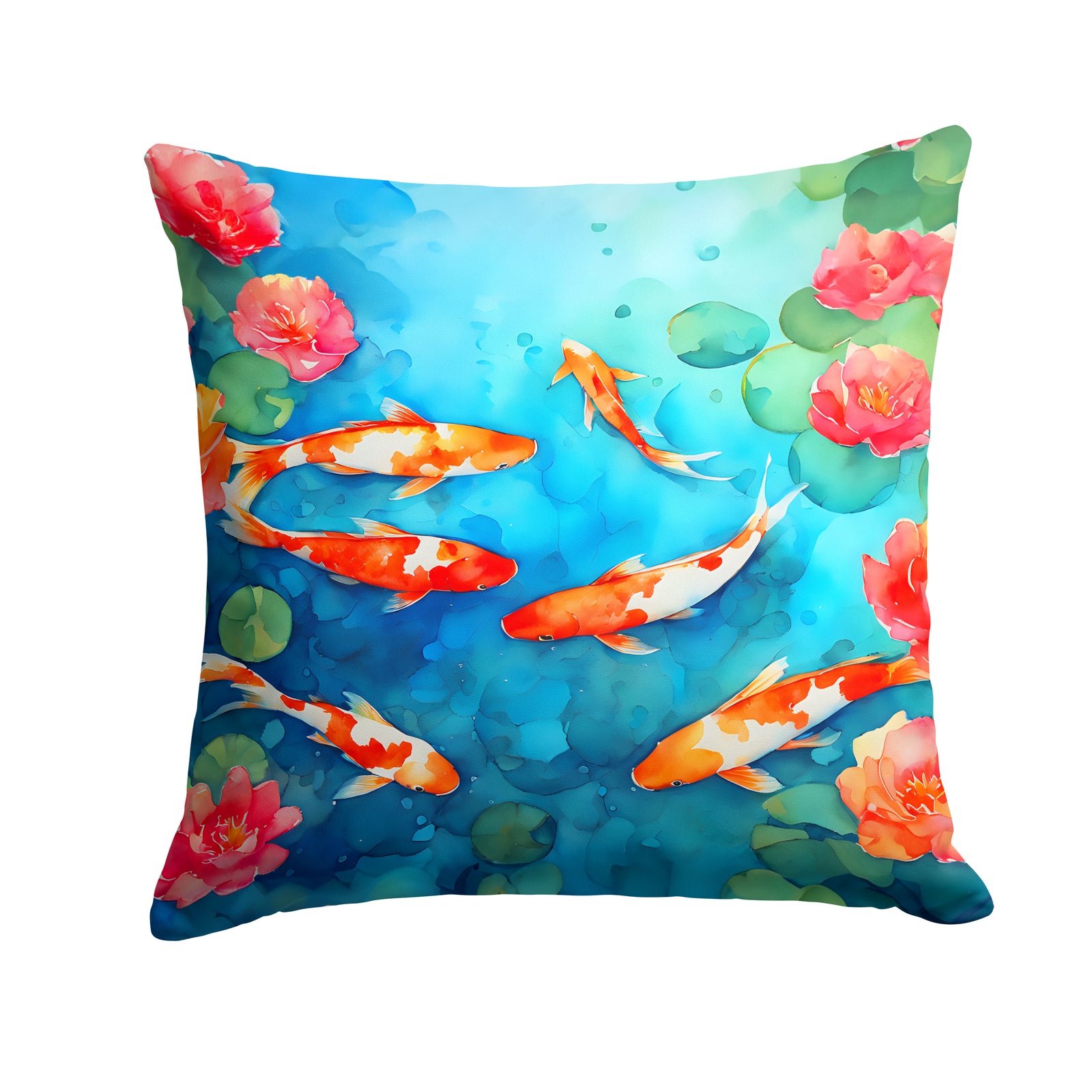 Buy this Koi Fish Throw Pillow
