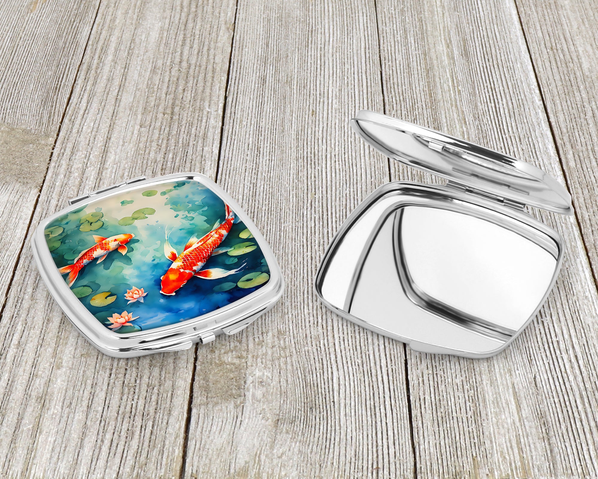 Koi Fish Compact Mirror