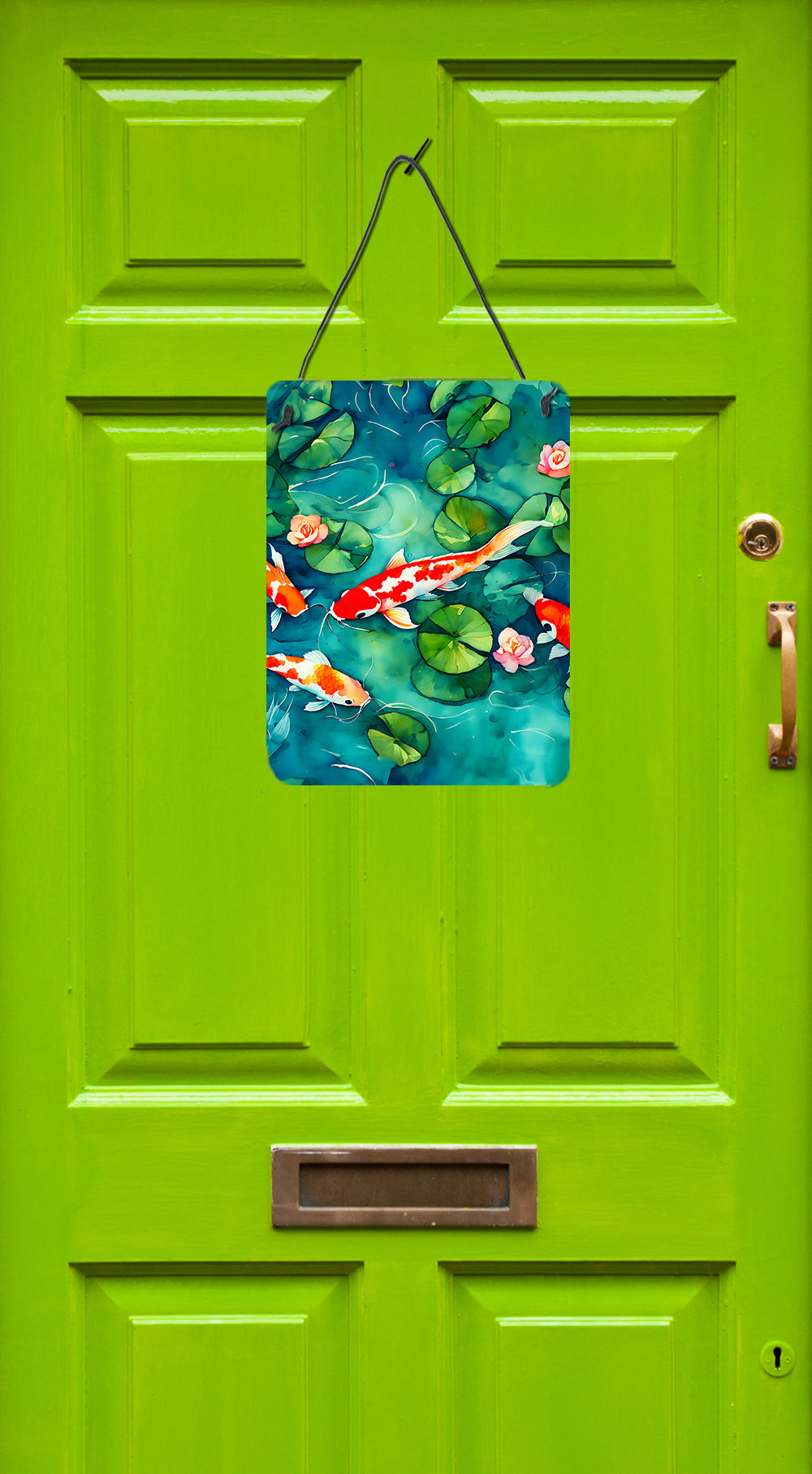 Caroline's Treasures Koi Fish Wall or Door Hanging Prints