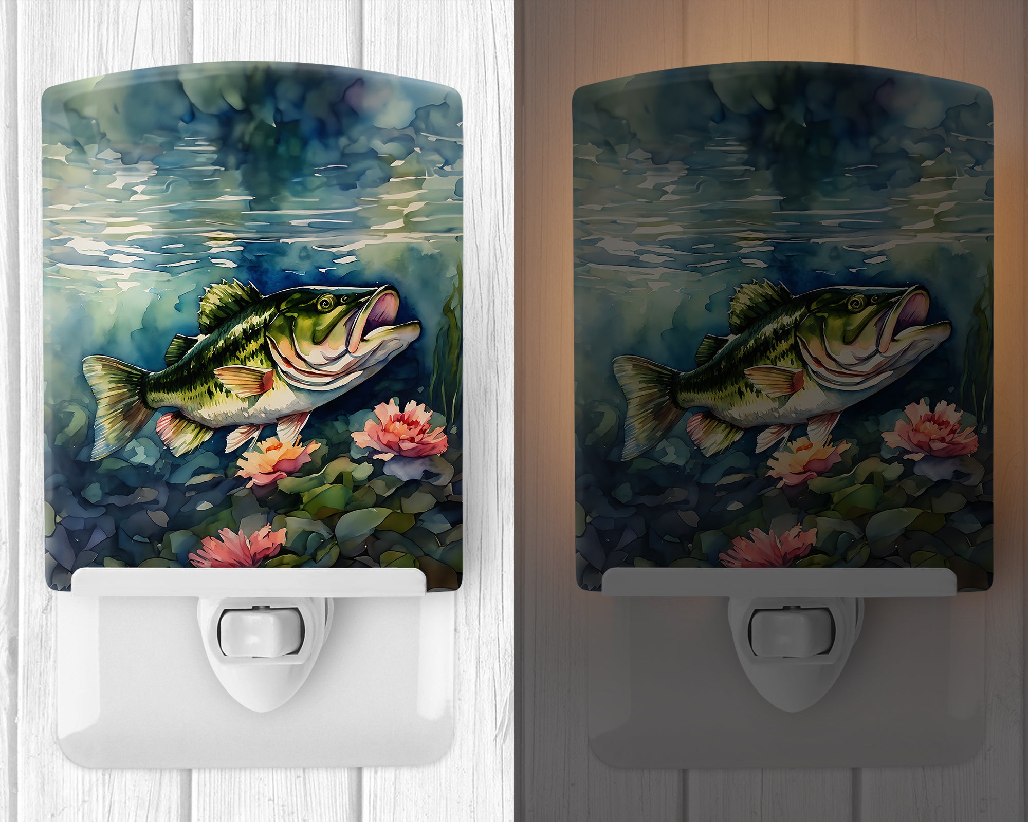 Buy this Largemouth Bass Ceramic Night Light