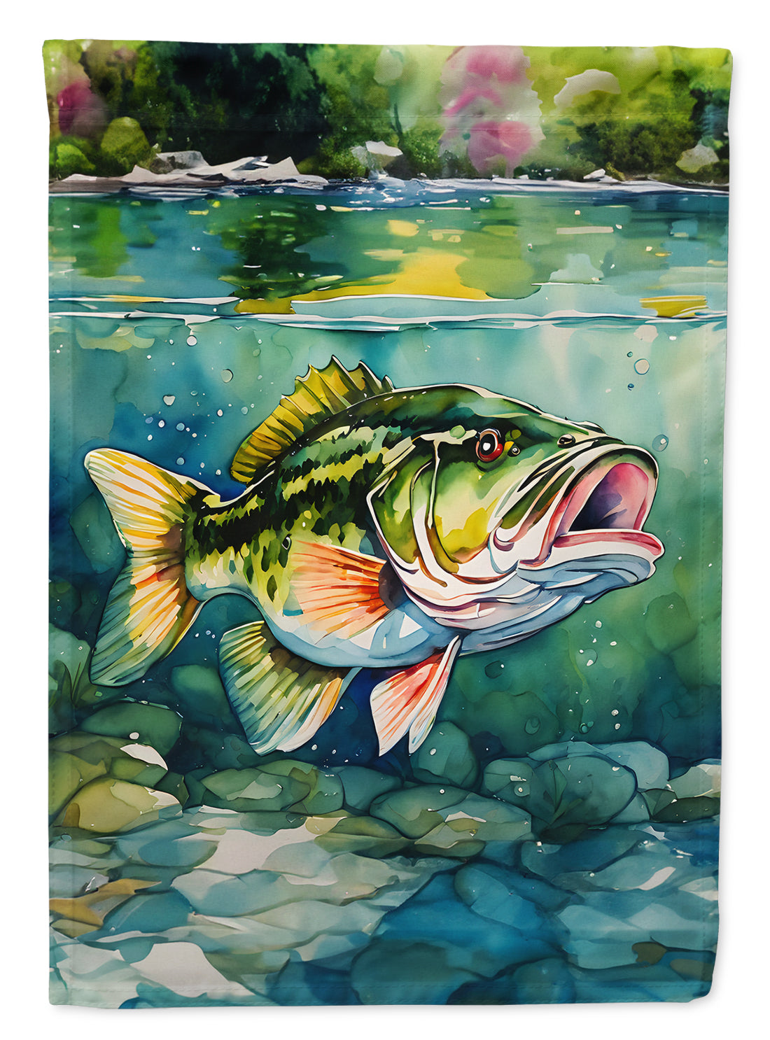Buy this Largemouth Bass House Flag