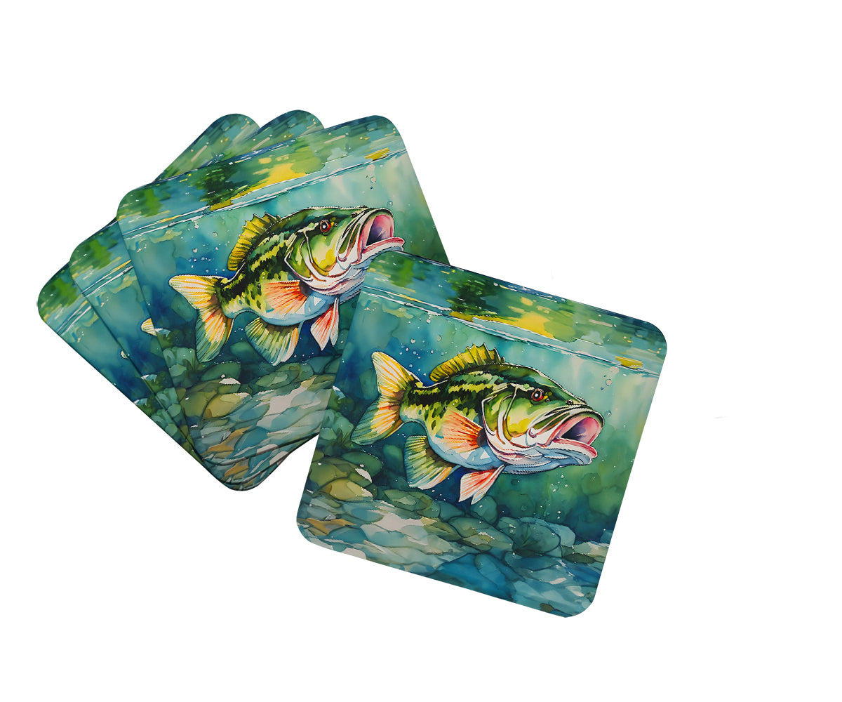 Buy this Largemouth Bass Foam Coasters