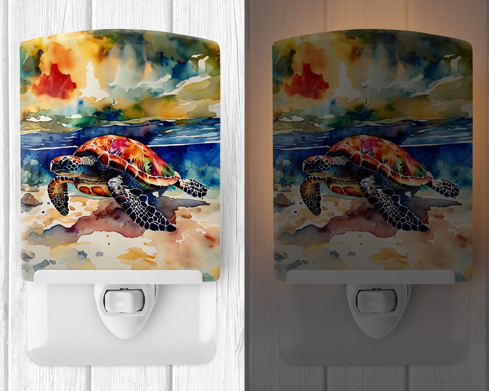 Buy this Loggerhead Sea Turtle Ceramic Night Light