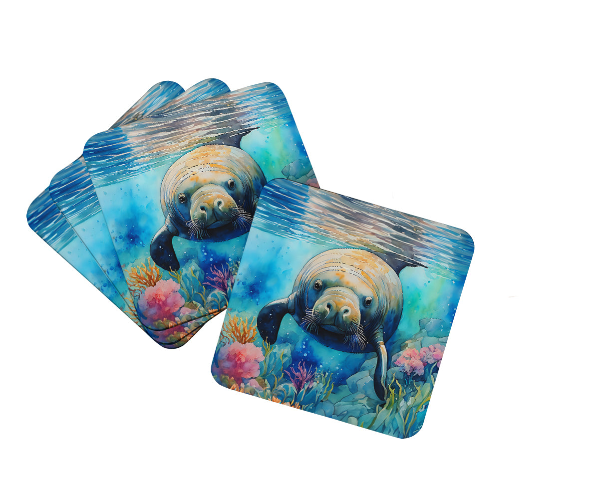 Buy this Manatee Foam Coasters