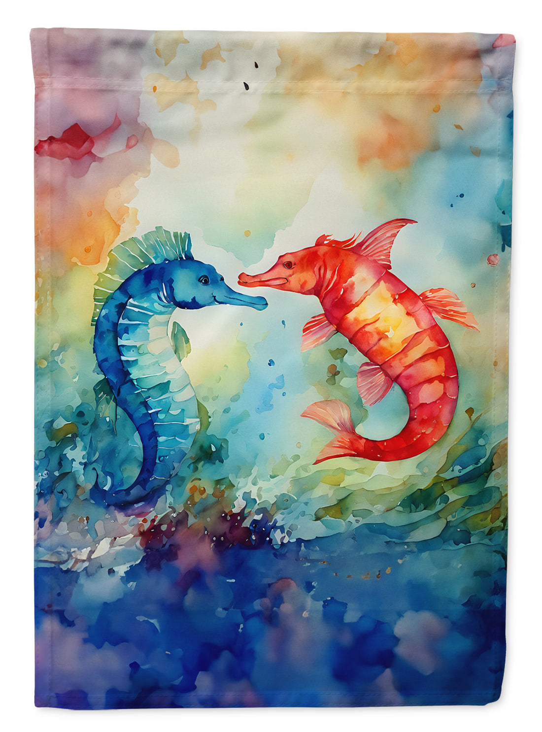 Buy this Seahorses House Flag