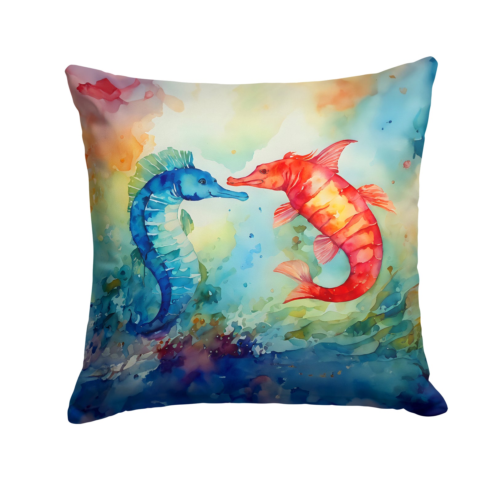 Buy this Seahorses Throw Pillow