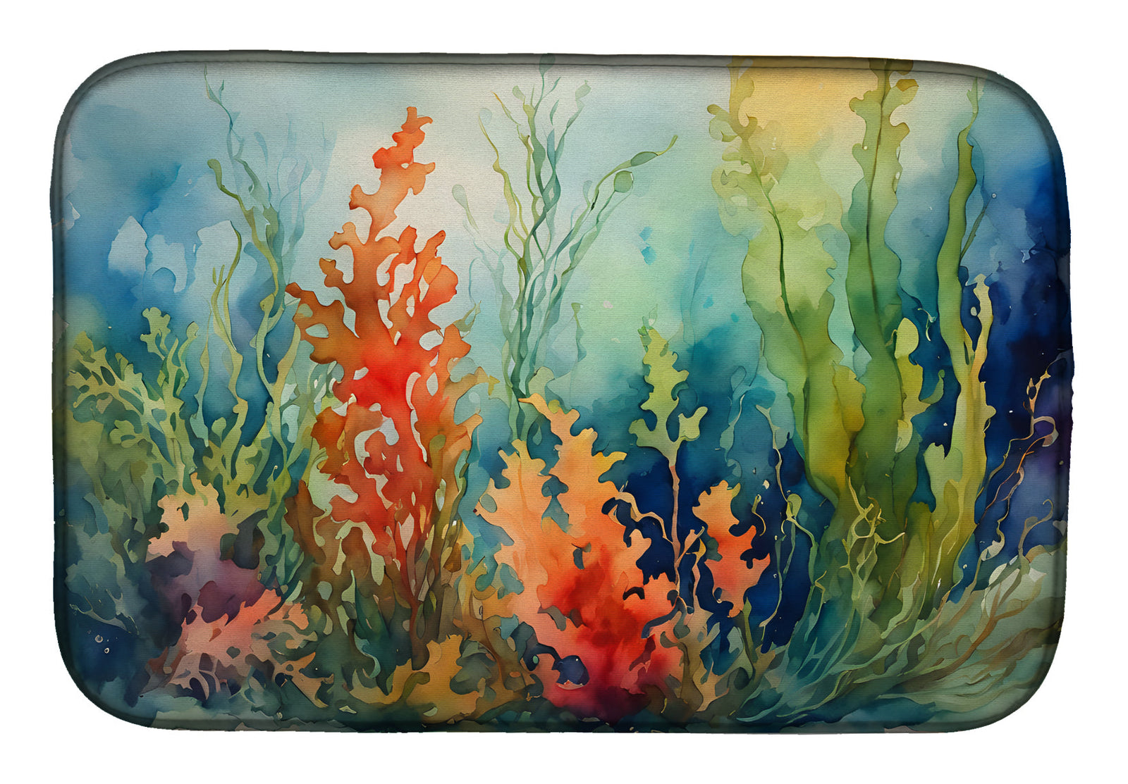 Caroline's Treasures Seaweed Dish Drying Mat