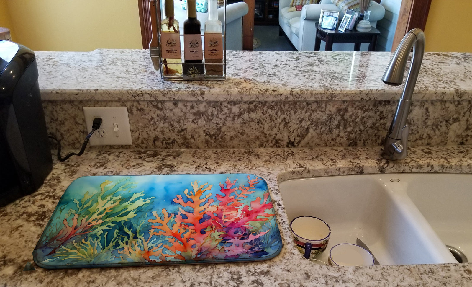 Caroline's Treasures Seaweed Dish Drying Mat