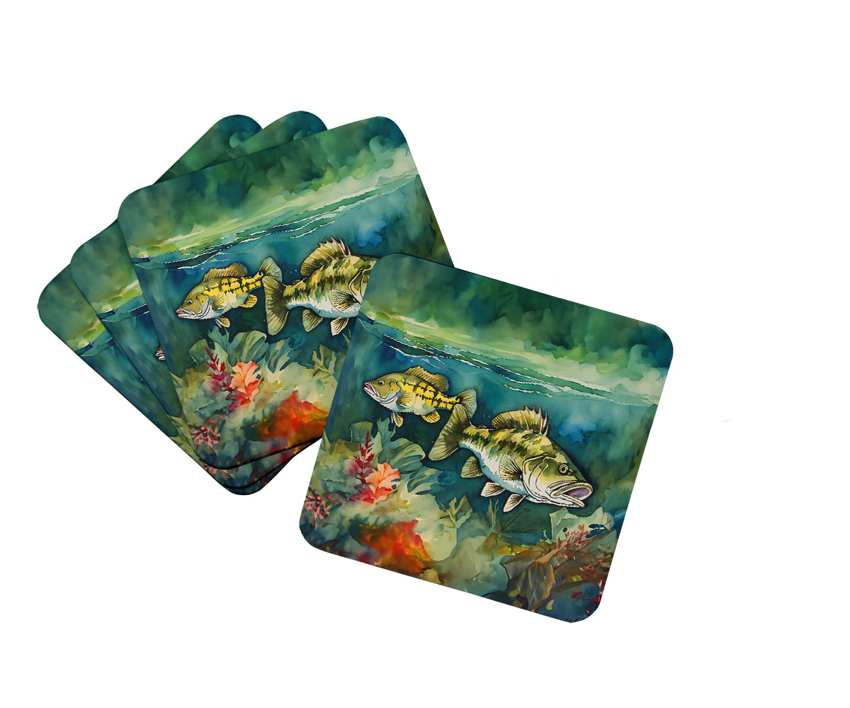 Buy this Smallmouth Bass Foam Coasters